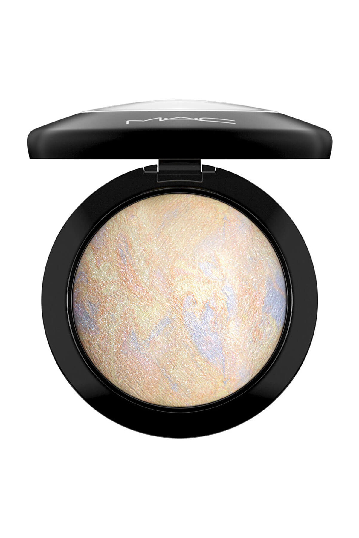 هایلایتر مینرالایز اسکینفینیش Mineralize Skinfinish Soft &amp; Gentle مدل LIGHTSCAPADE بژ با درخشش چند بعدی حجم 10 میل مک MAC