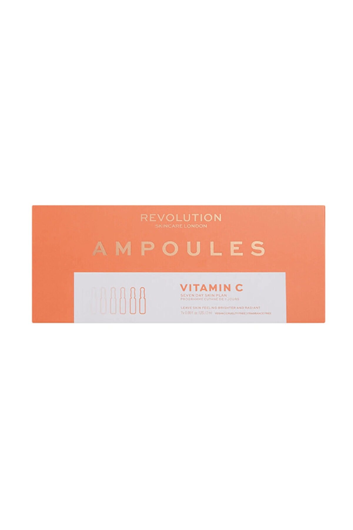 آمپول مراقبت از پوست ویتامین C 7 شماره 5057566264068 Skincare Vitamin C 7 Adet Ampul رولوشن Revolution
