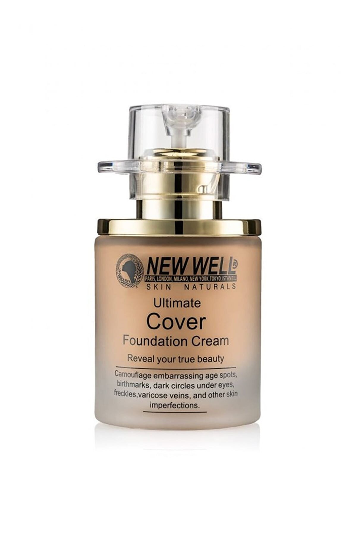 کرم پودر مدلUltimate Cover رنگ بژ شماره 04 نیو وال New Well