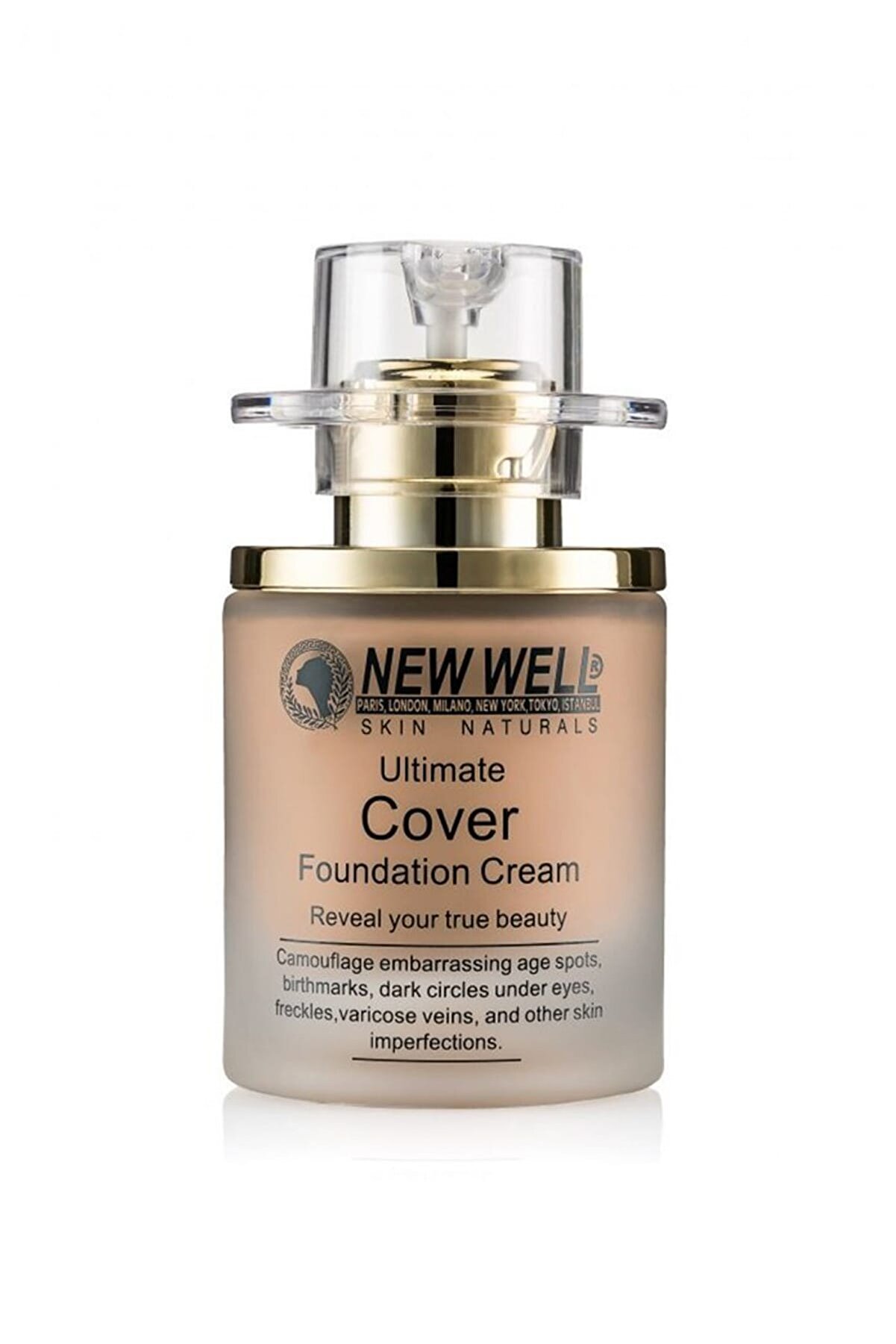 کرم پودر مدلUltimate Cover رنگ بژ شماره 04 نیو وال New Well