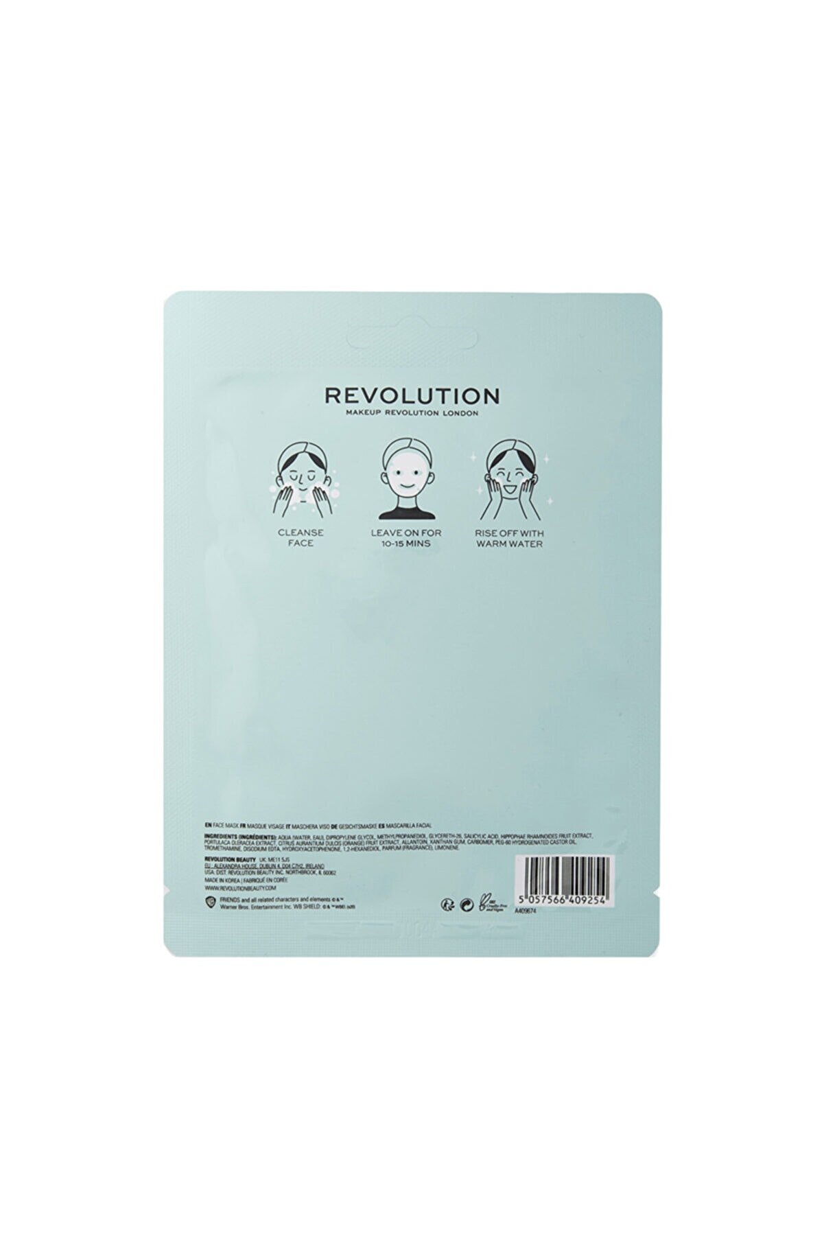 ماسک صورت کاغذی سالیسیلیک X Friends Paper Face Acid  رولوشن Revolution
