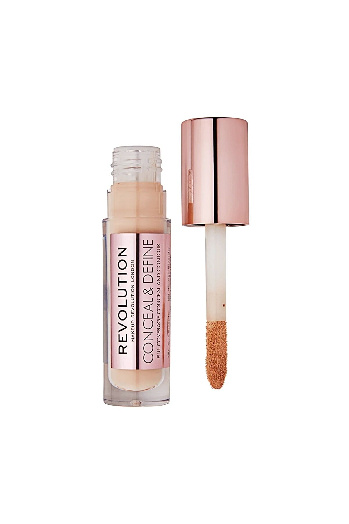کانسیلر مایع Concealer شماره C8 رنگ سفید رولوشن Revolution