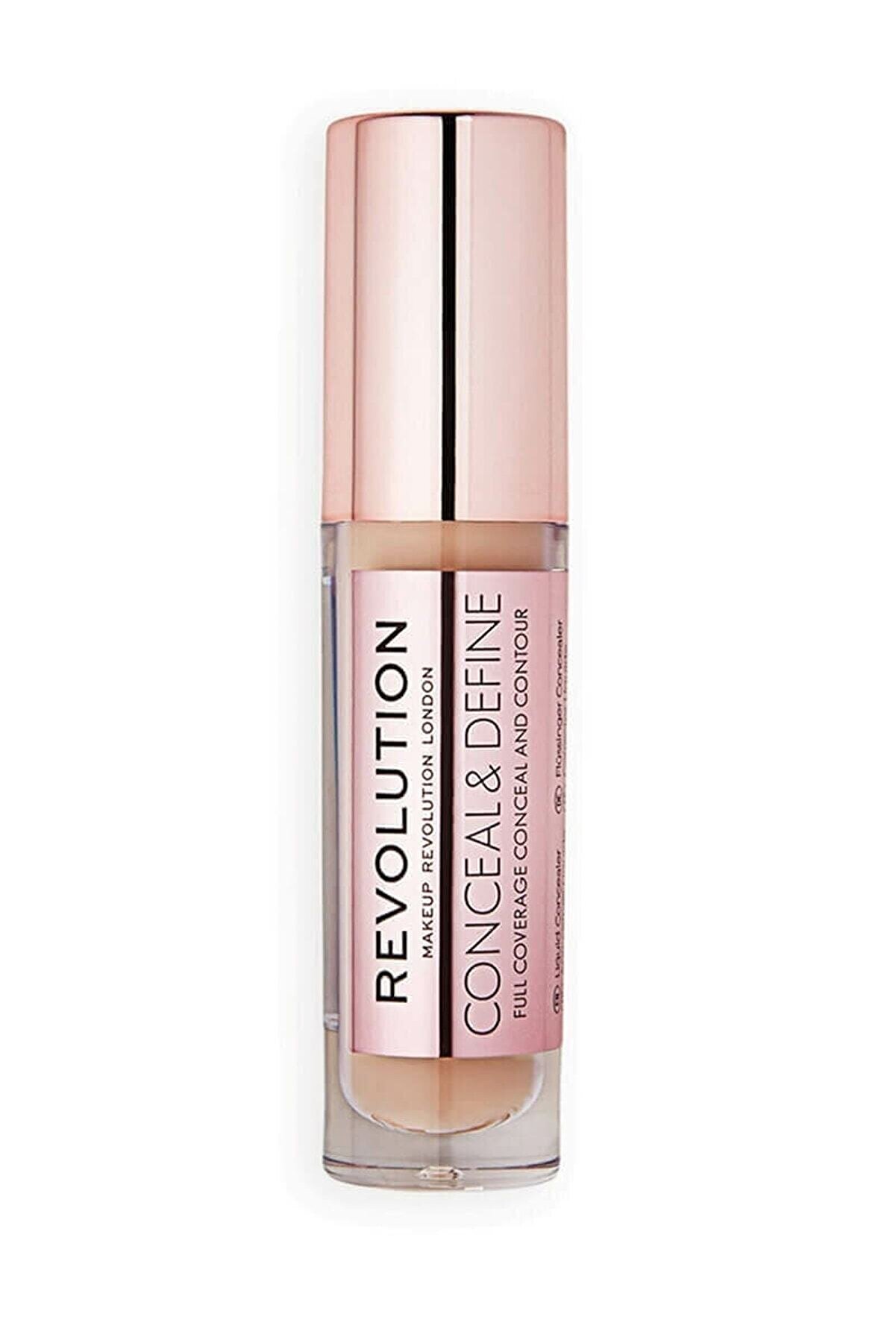 کانسیلر مایع Concealer شماره C10 رنگ بژ رولوشن Revolution