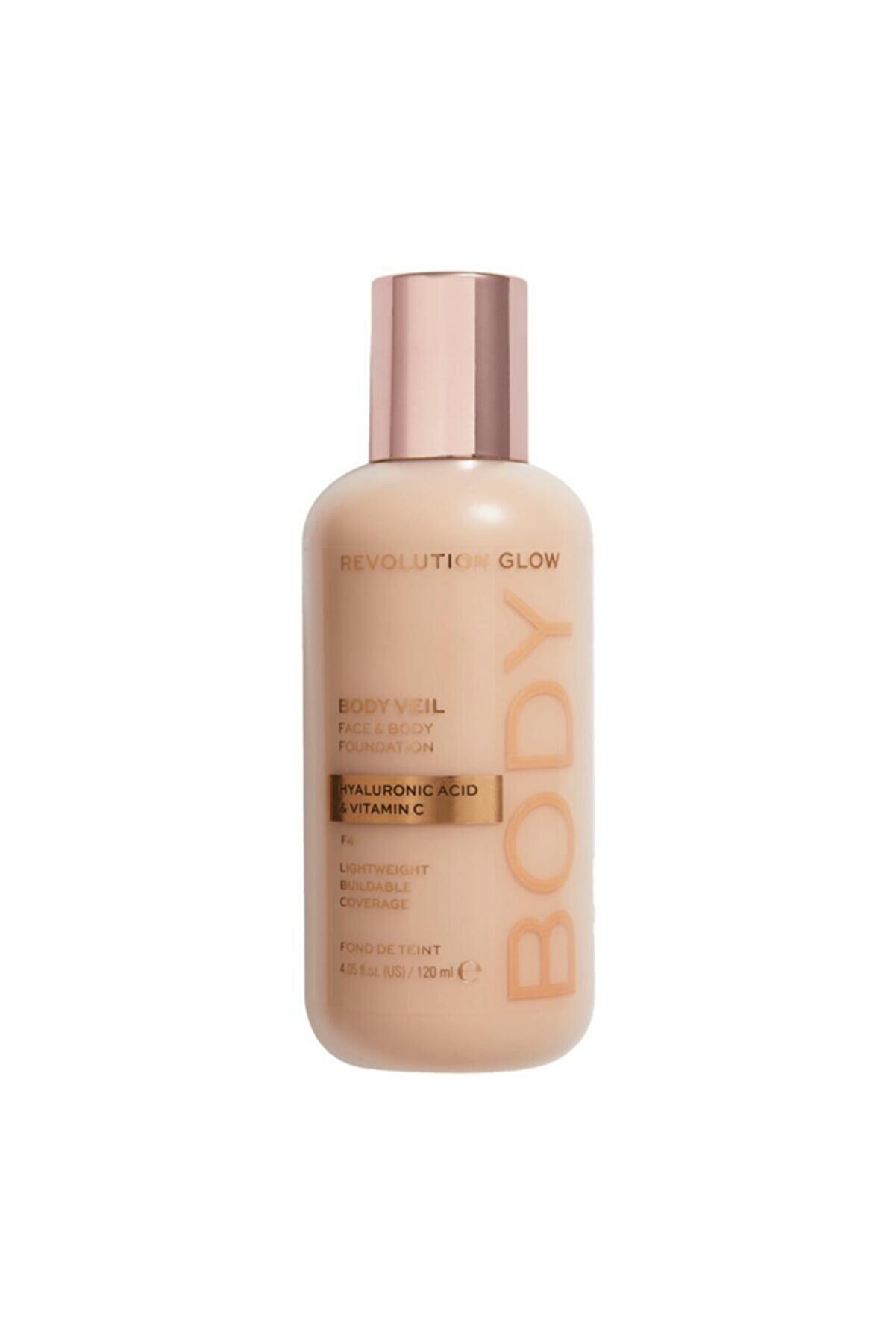 فونداسیون صورت و بدن بادی ویل Body Veil شماره F4 رولوشن Revolution