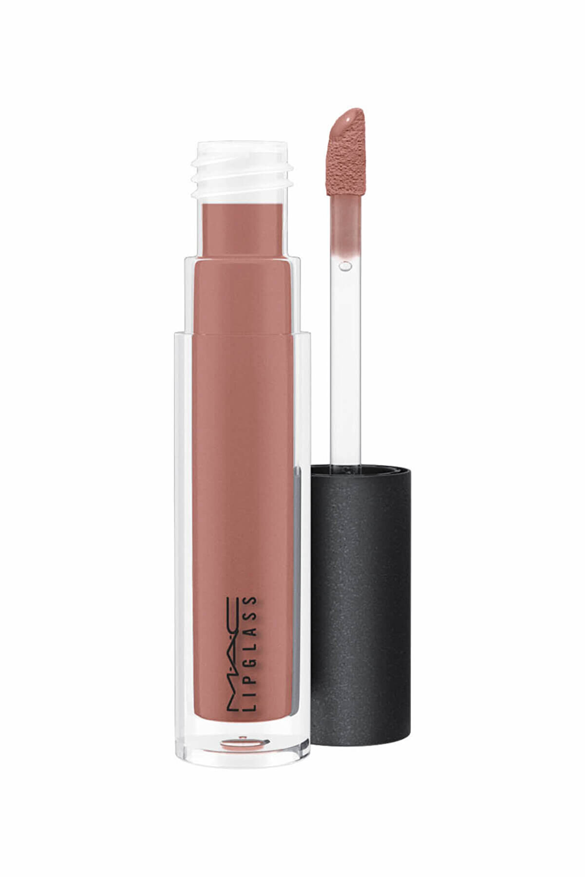 برق لب تینتد Tinted Lipglass مدل BITTERSWEET ME قهوه ای خاکستری مایل به کرم حجم 2.4 میل مک MAC