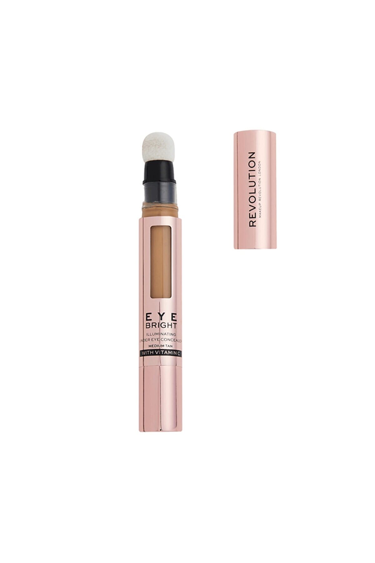 کانسیلر مدادی چشم Bright Eye Concealer Medium Tan رنگ برنزه روشن رولوشن Revolution