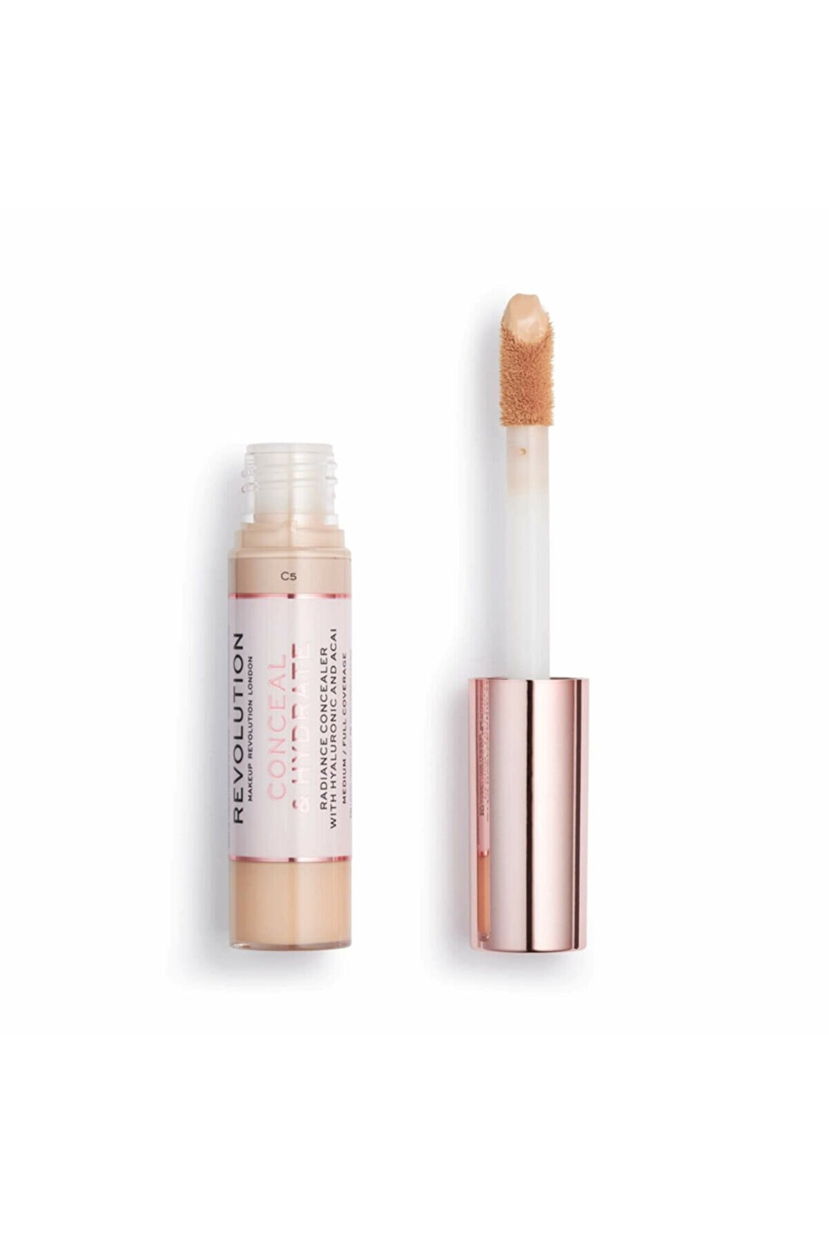 کانسیلر مایع بژ روشن Hydrate Concealer شماره C5 رولوشن Revolution