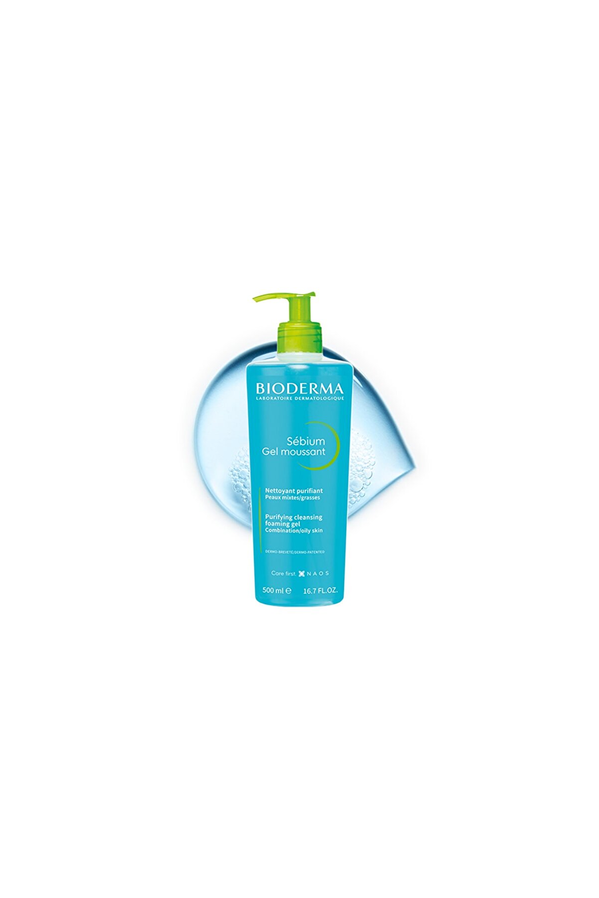 فومینگ ژل شستشو  پوست چرب با حجم 500 میل بایودرما Bioderma