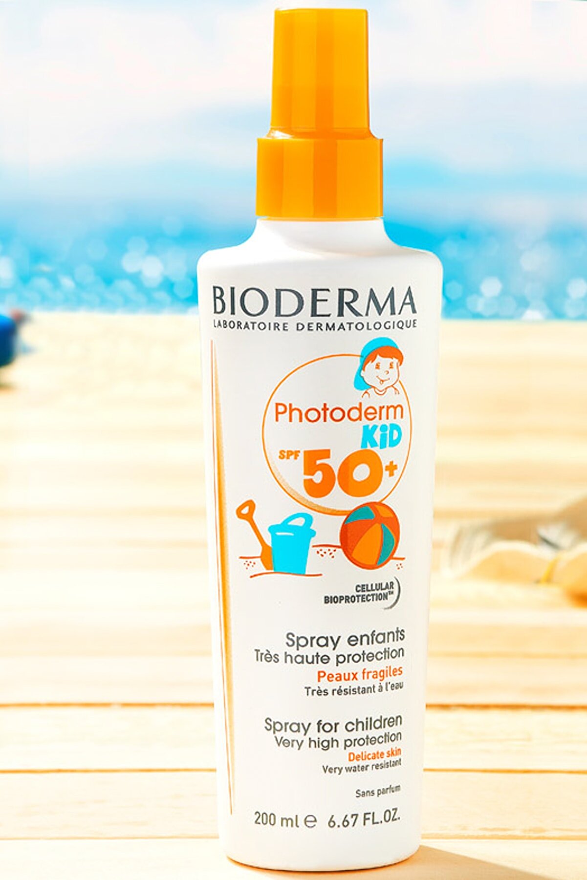 فوم ضد آفتاب کودکان مدل Photoderm با SPF+50 با حجم 200 میل بایودرما Bioderma
