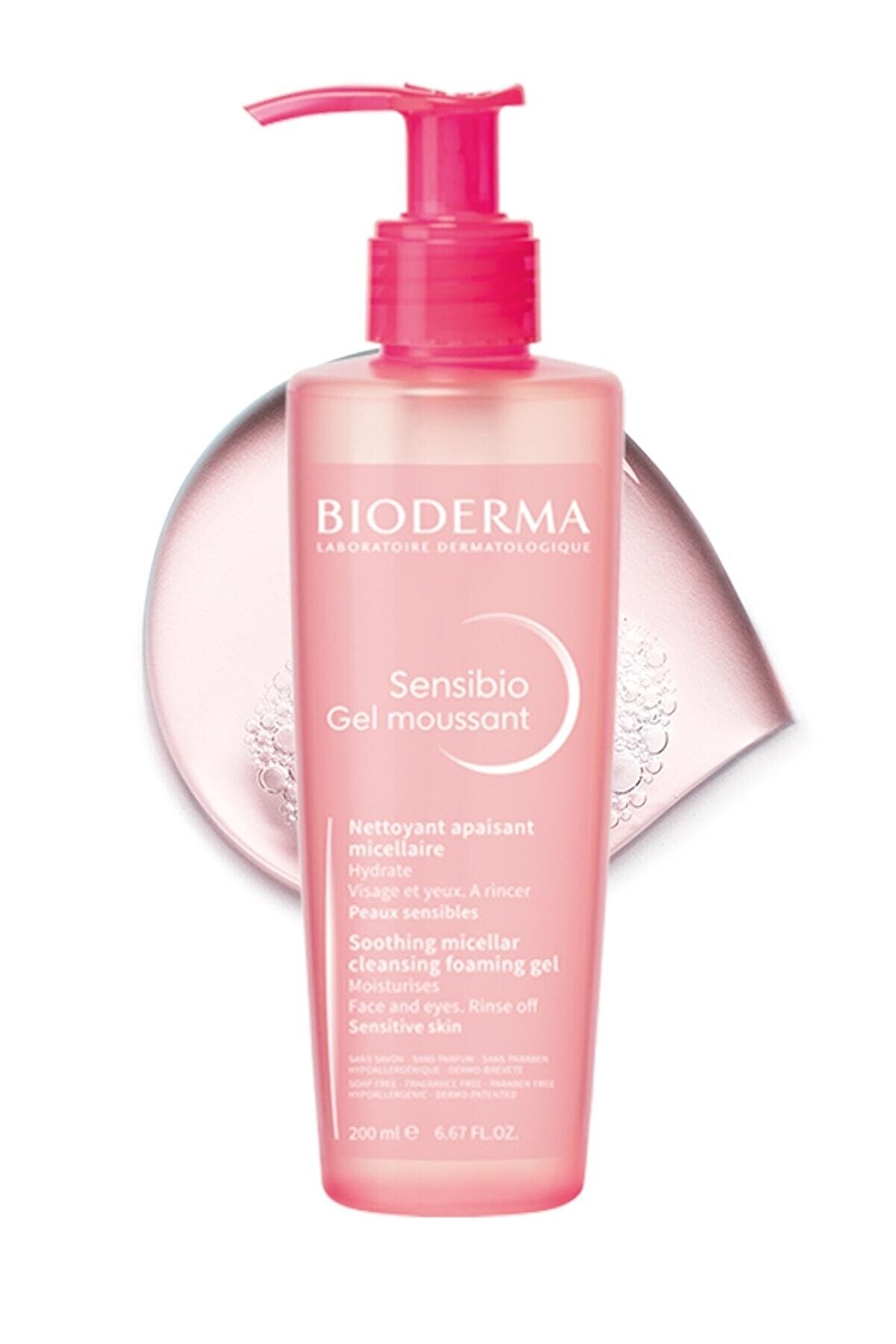 فومینگ ژل شستشو پوست خشک تا نرمال با حجم 200 میل بایودرما Bioderma