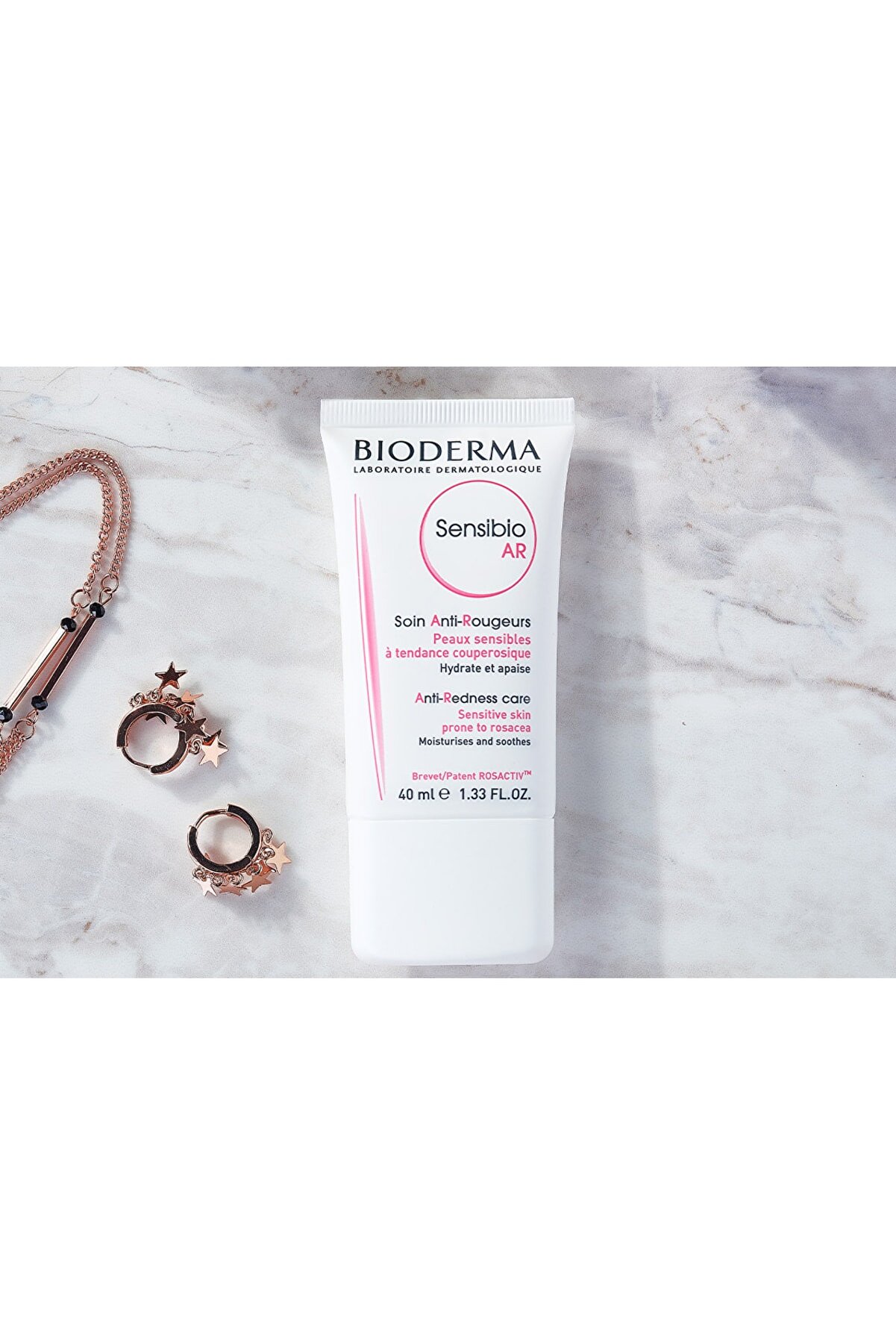 کرم مرطوب کننده پوست حساس مدل AR Sensibio با حجم 40 میل بایودرما Bioderma