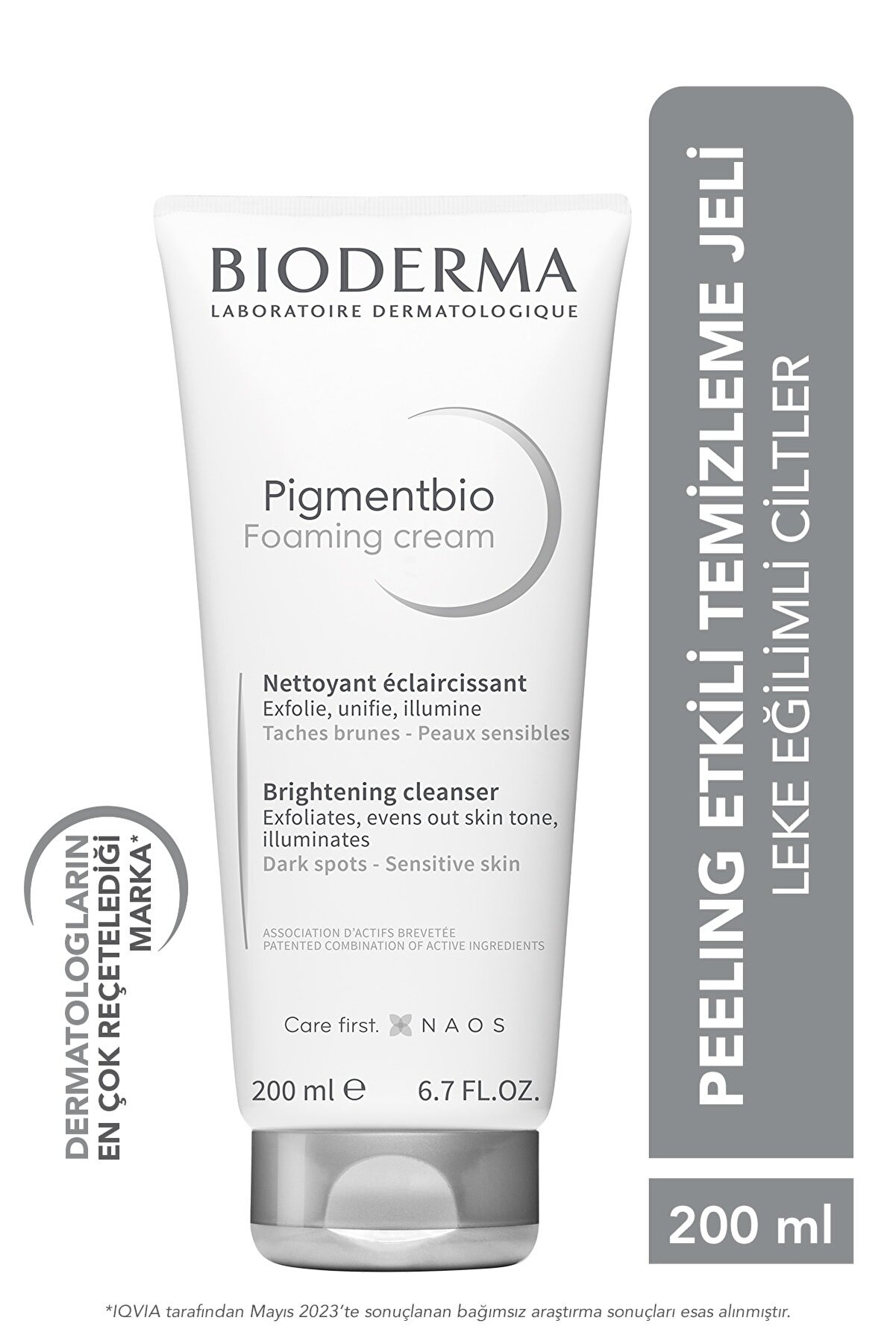 ژل شستشوی ضد لک و روشن کننده مدل Pigmentbio با حجم 200 میل بایودرما Bioderma