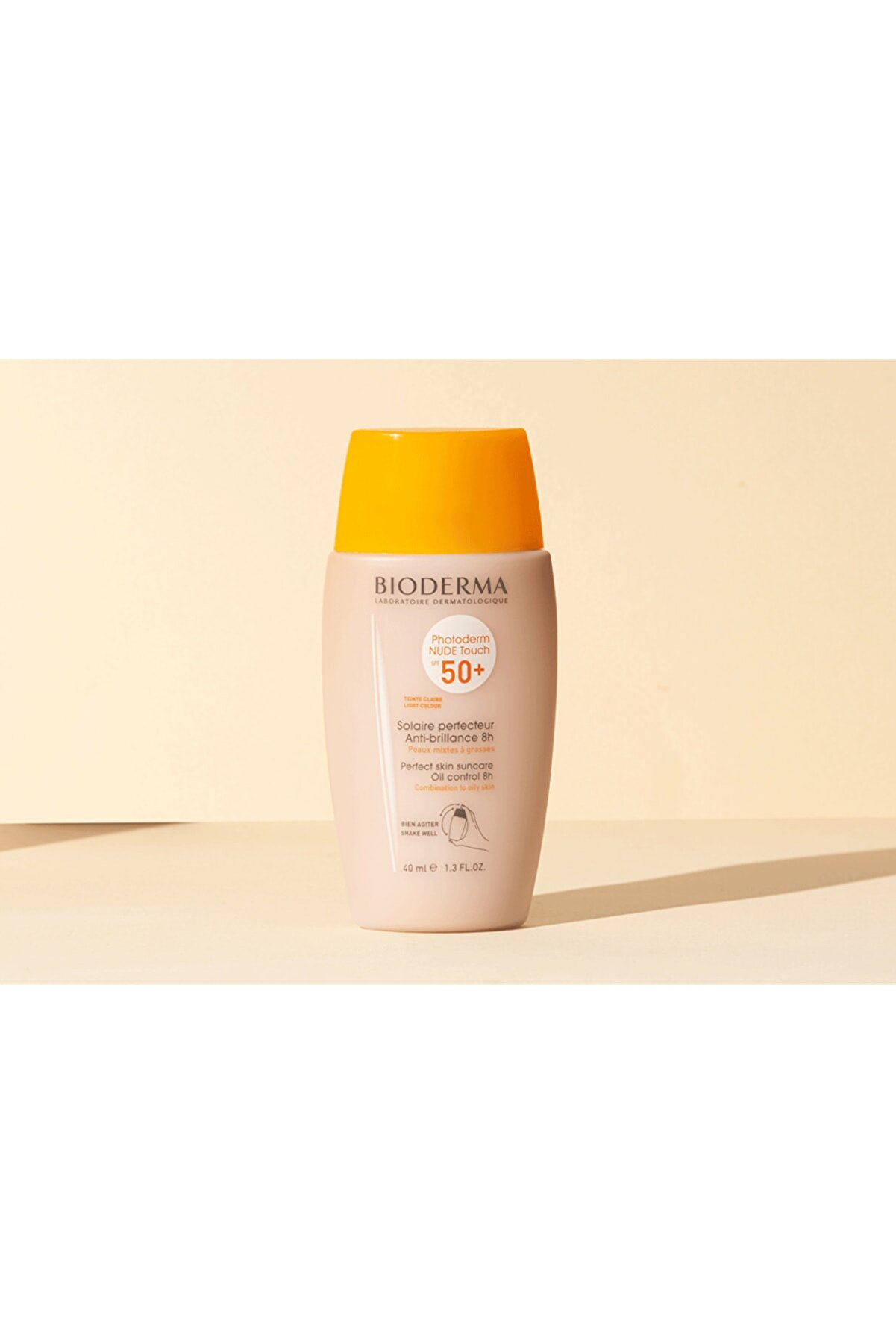 کرم ضد آفتاب رنگ بژ روشن مدل Photoderm با SPF+50 با حجم 40 میل بایودرما Bioderma