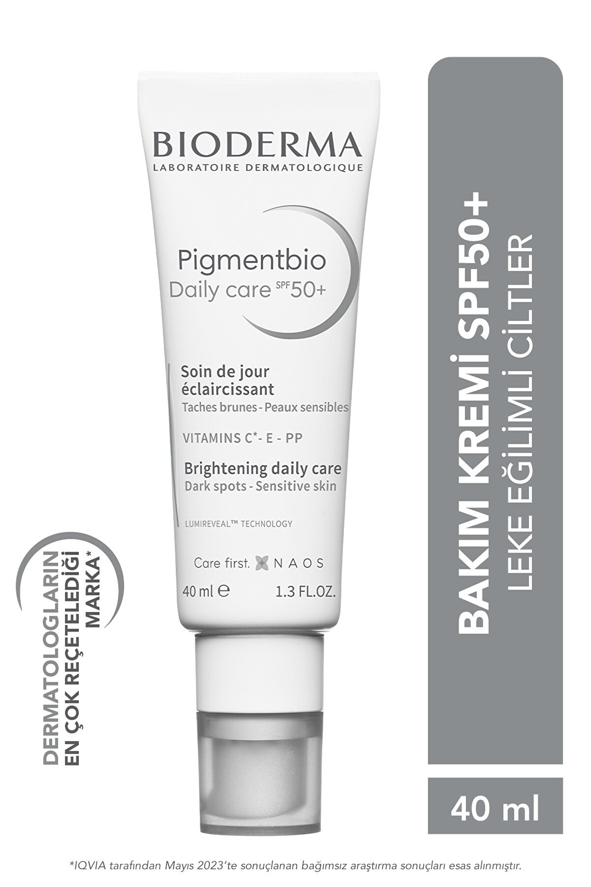 کرم مراقبت روزانه مدل Pigmentbio با SPF+5 با حجم 40 میل بایودرما Bioderma