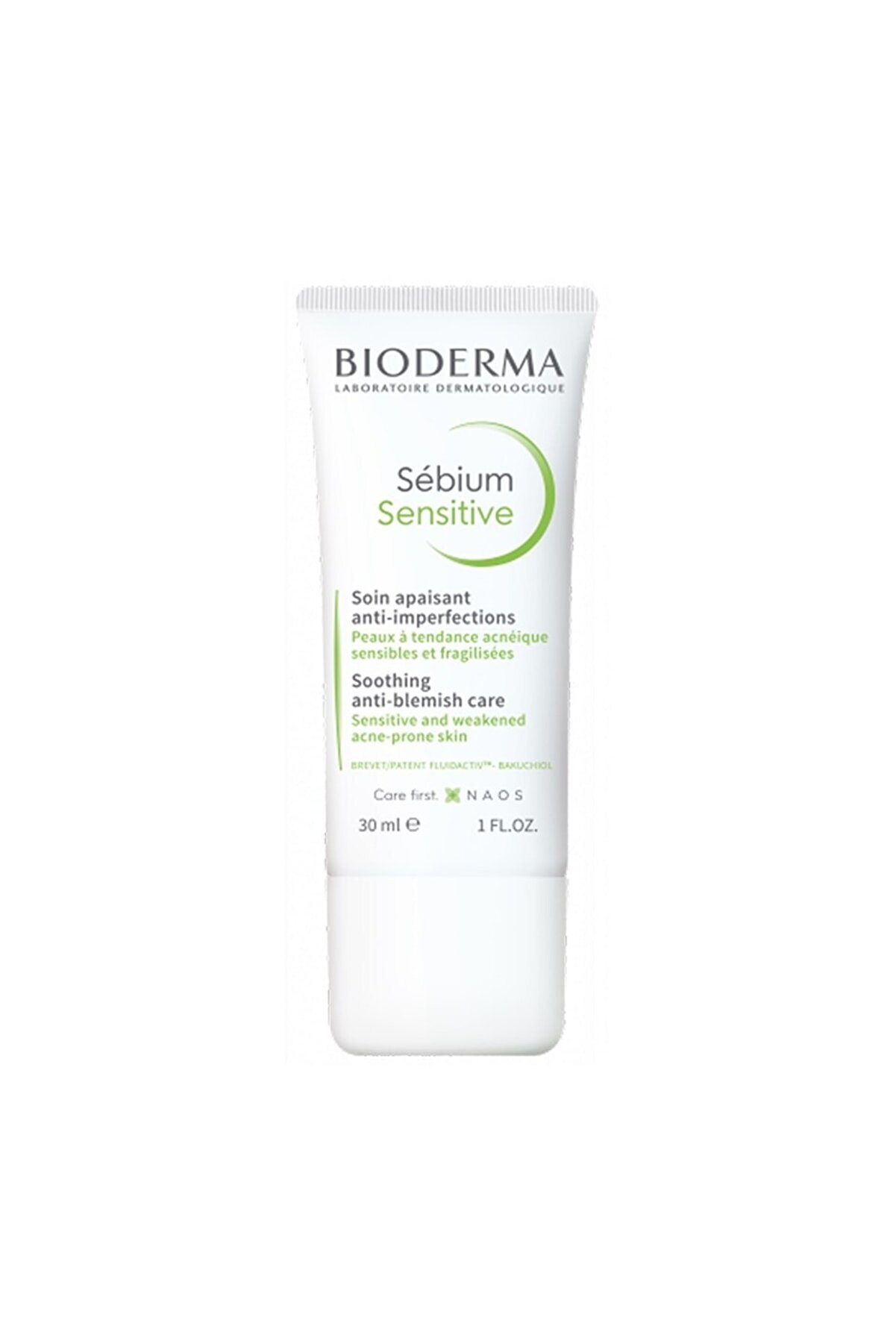 کرم مرطوب کننده و ضد آکنه مدل Sensitive با حجم 30 میل بایودرما Bioderma