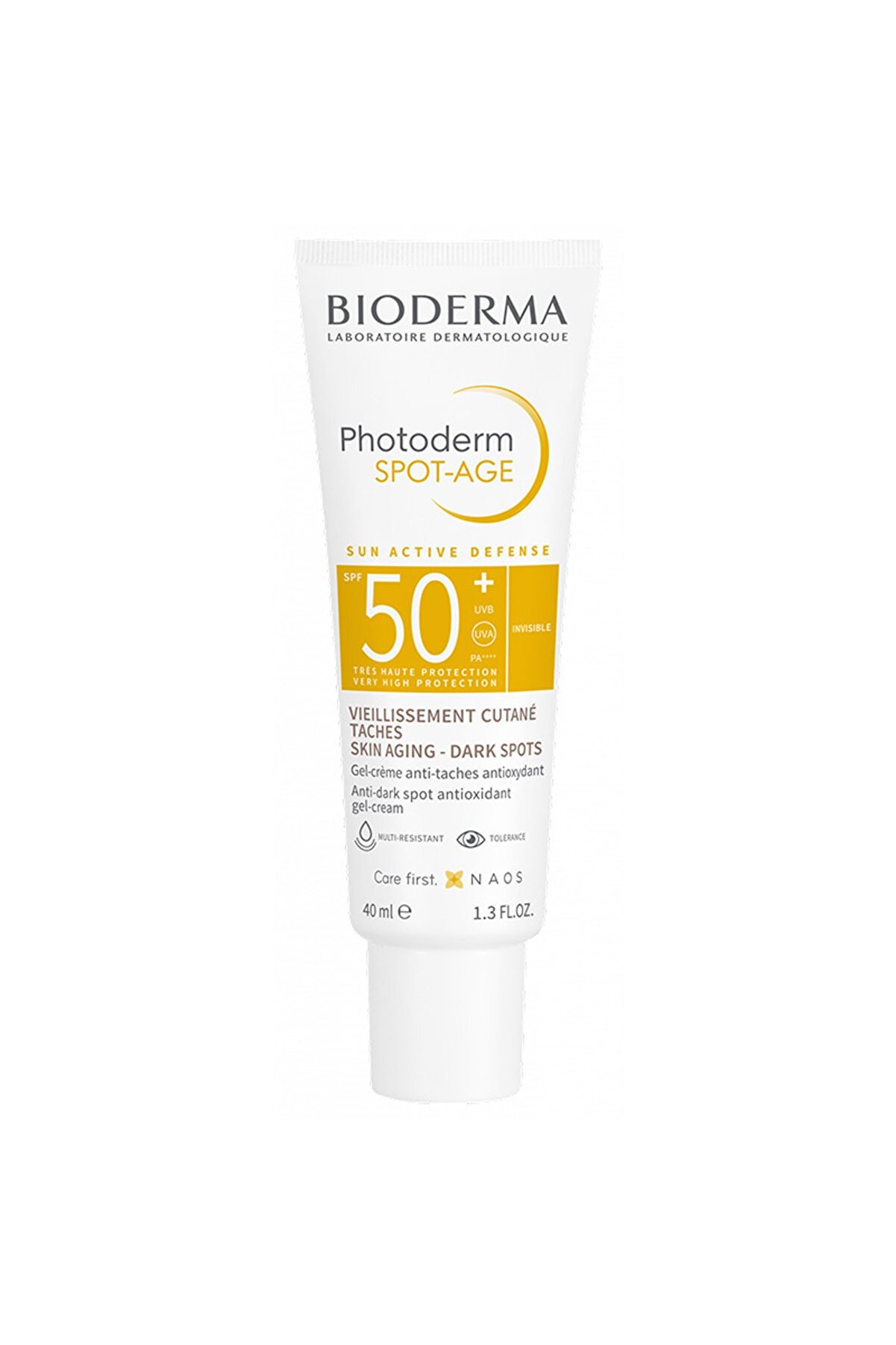 کرم ضد آفتاب مدل Photoderm Spot-Age با SPF+50 با حجم 40 میل بایودرما Bioderma