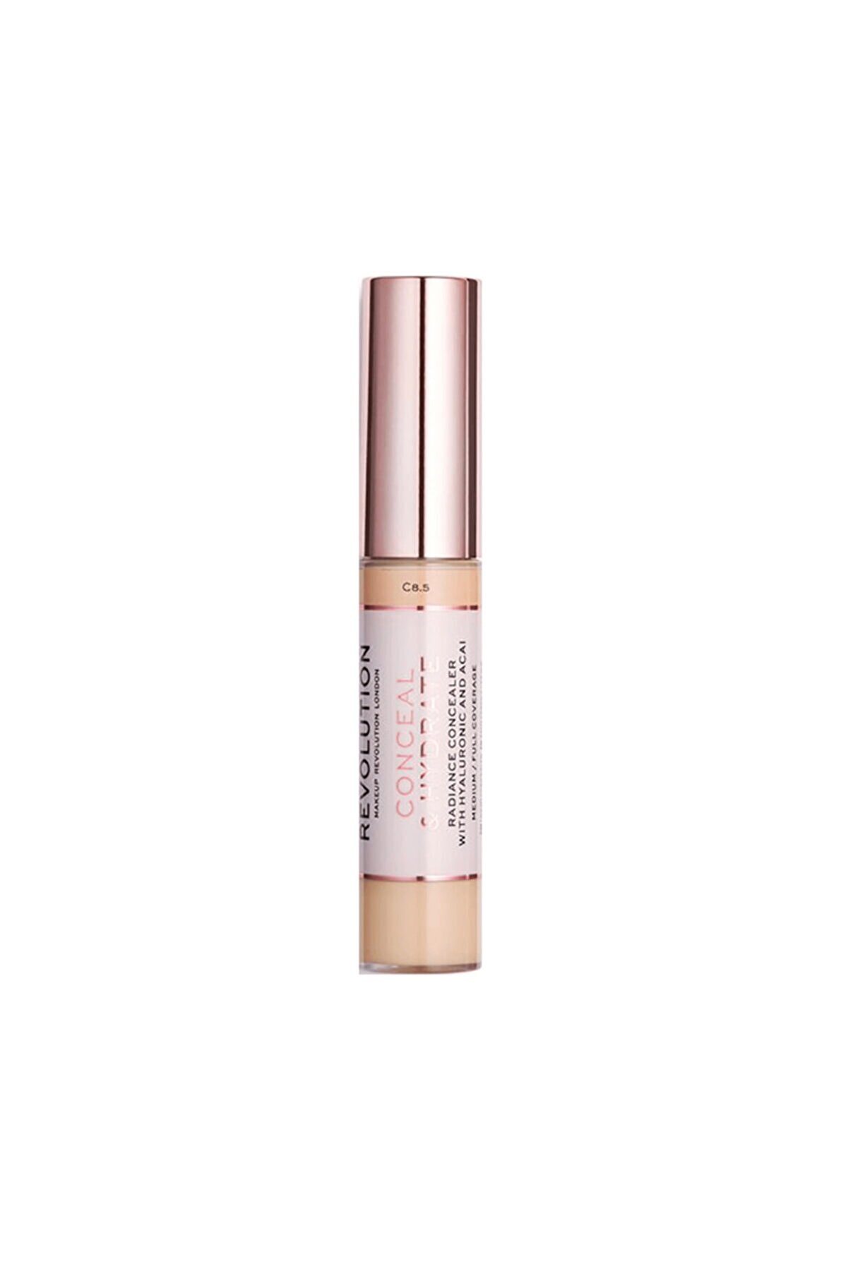 کانسیلر مایع Hydrate Concealer شماره C8.5 رنگ قهوه ای رولوشن Revolution