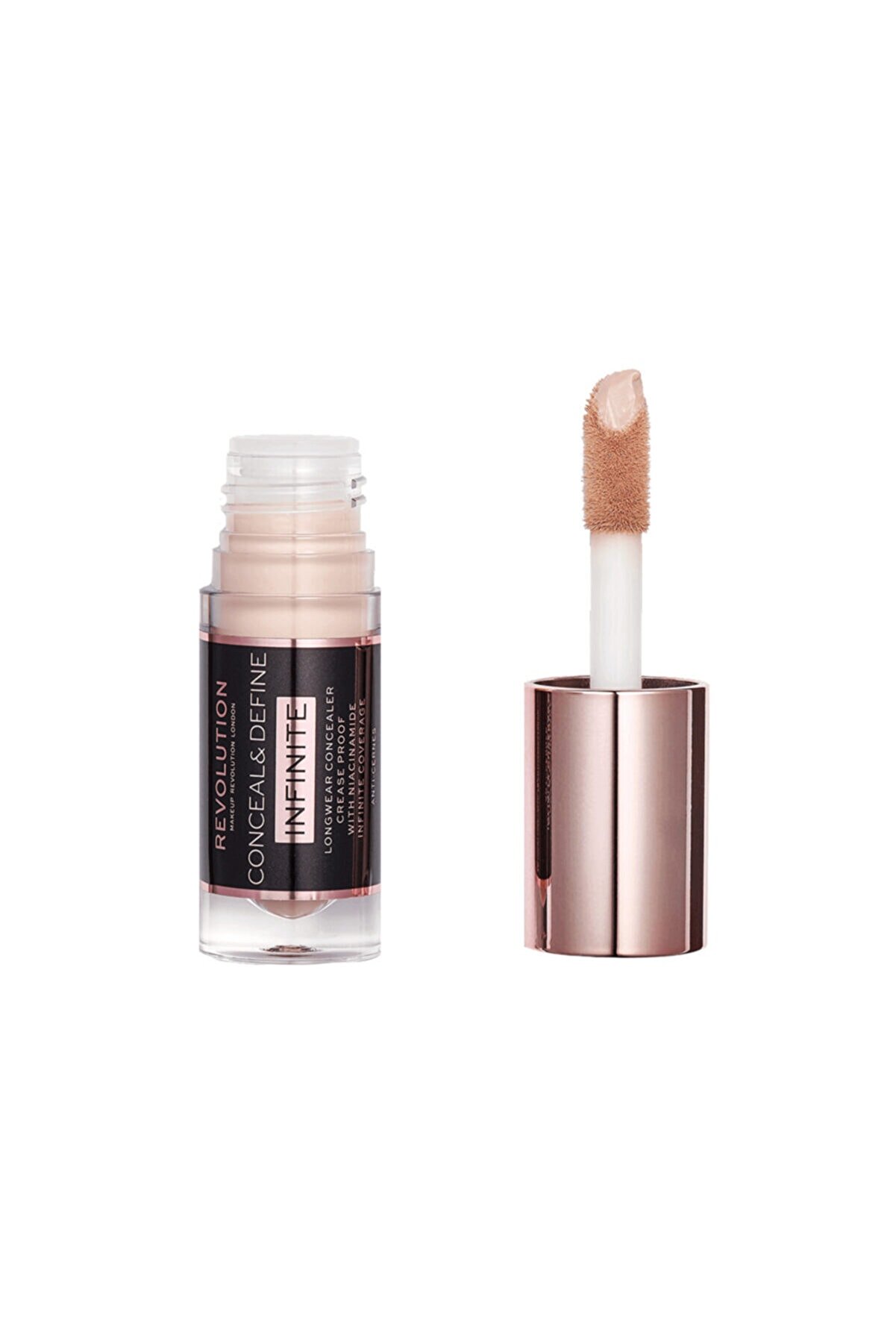 کانسیلر Infinite Concealer شماره C4 رنگ بژ رولوشن Revolution