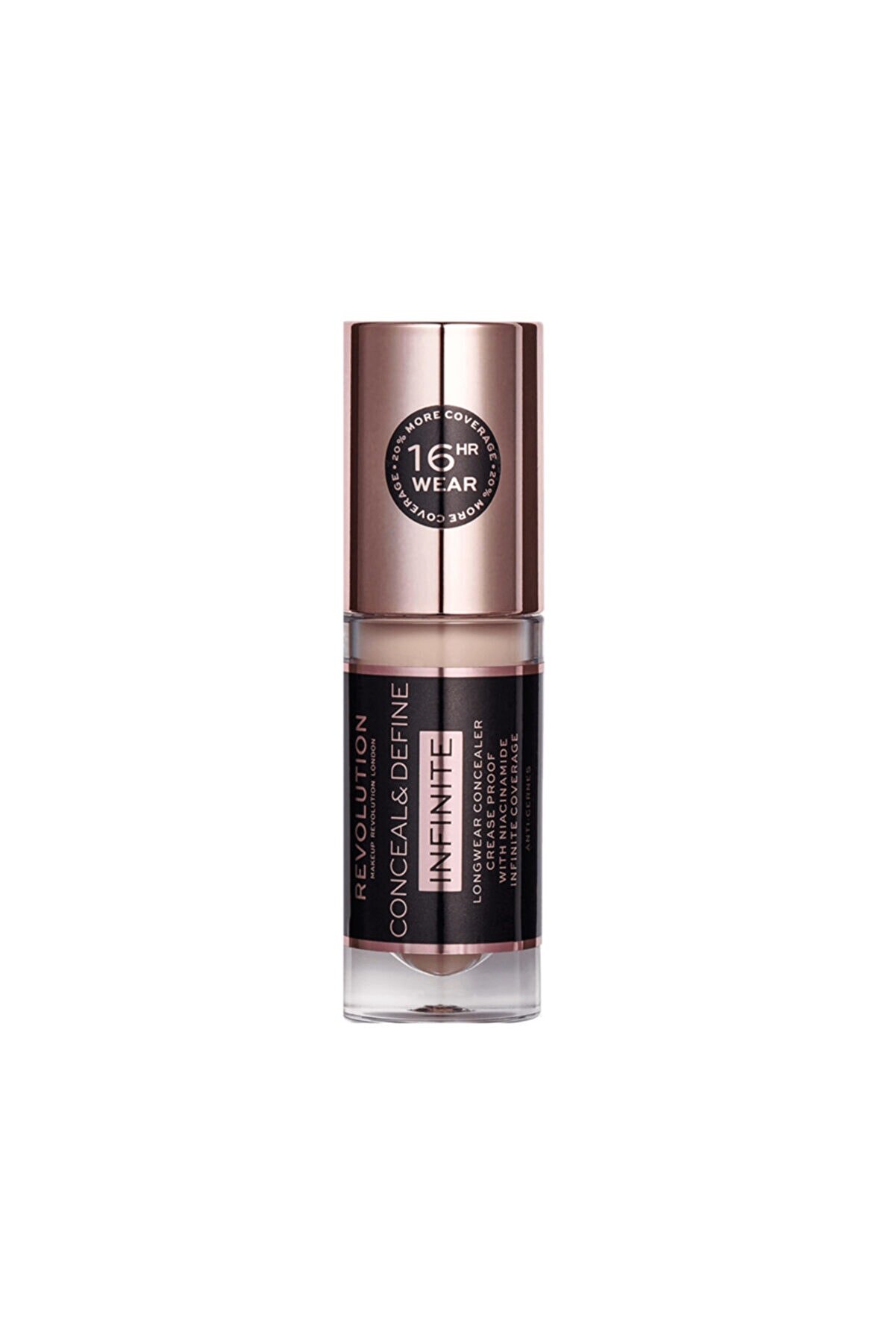 کانسیلر Infinite Concealer شماره C4 رنگ بژ رولوشن Revolution