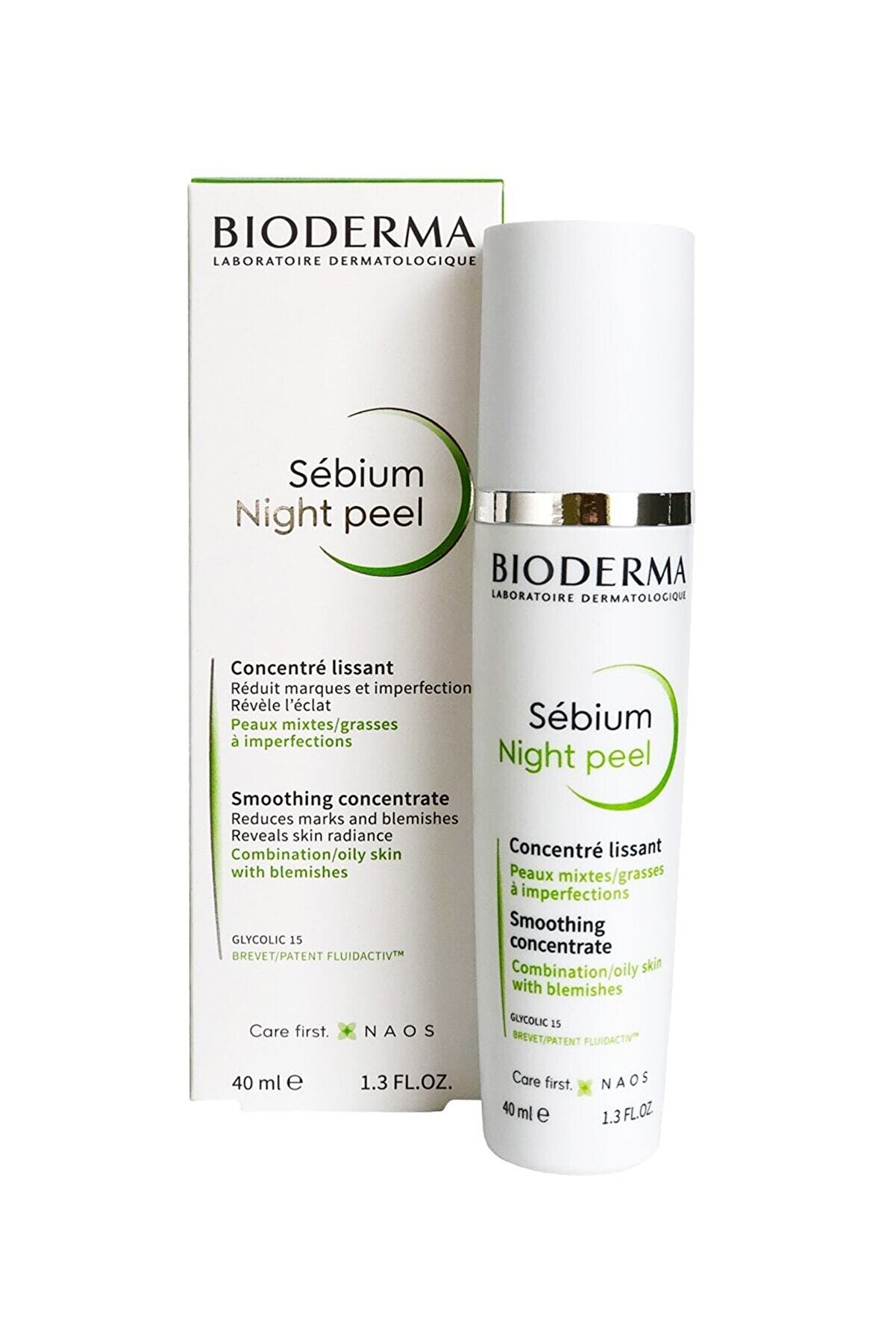 کرم شب لایه بردار پوست چرب با حجم 40 میل بایودرما Bioderma