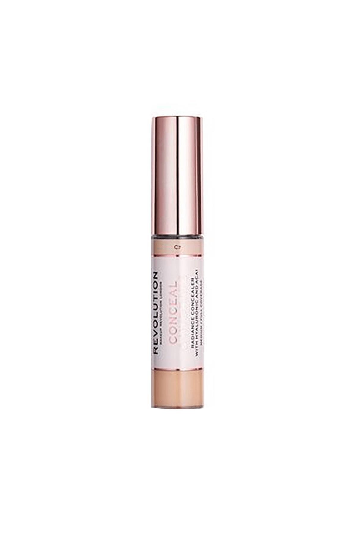 کانسیلر هیالورونیک اسید Hydrate Hyaluronik Asit Concealer شماره F7 رنگ بژ رولوشن Revolution