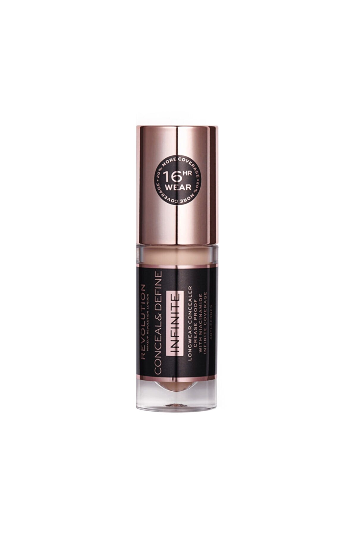 کانسیلر Infinite Concealer شماره C9 رنگ بژ رولوشن Revolution