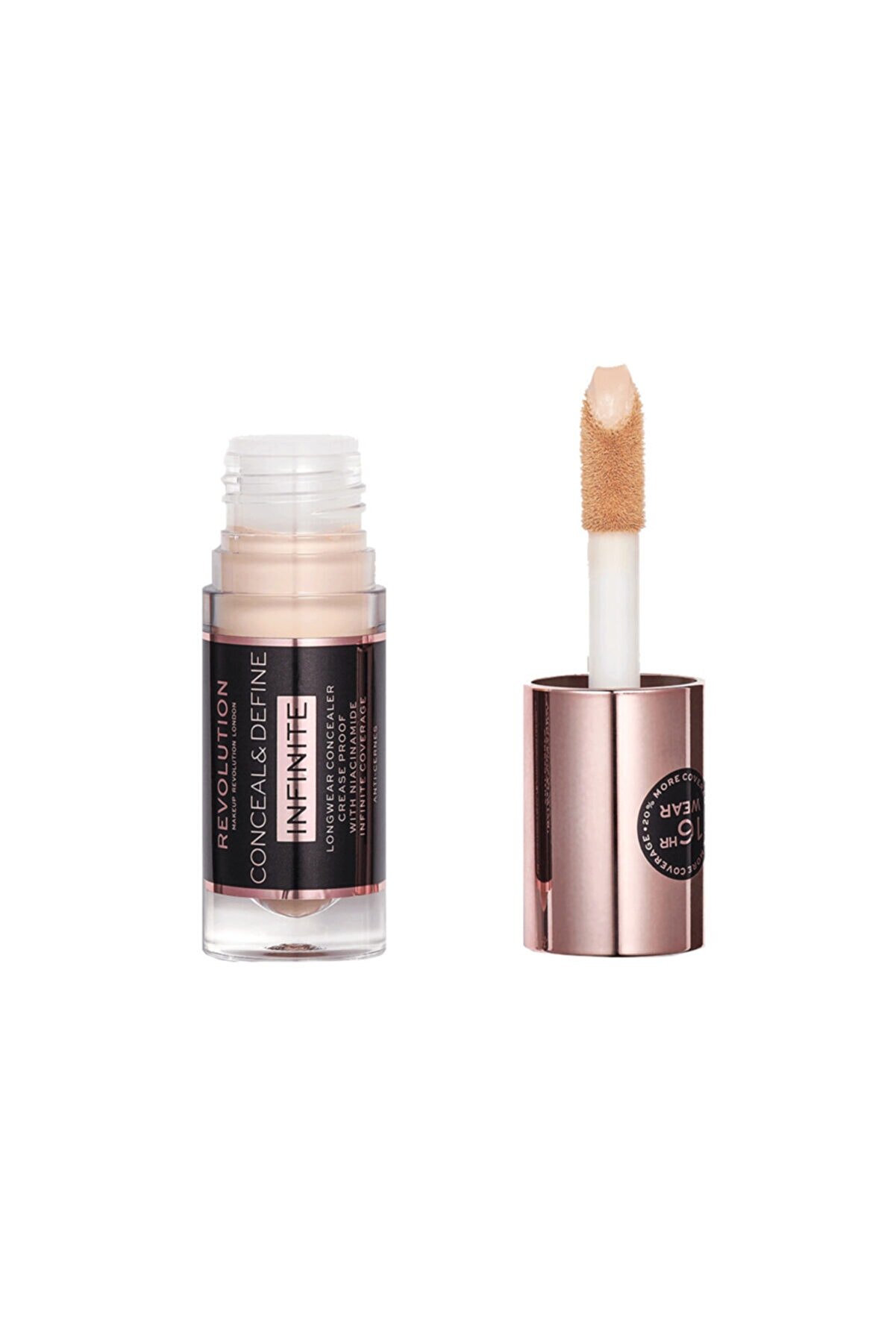 کانسیلر  مایع Infinite Concealer شماره C6 رنگ بژ رولوشن Revolution