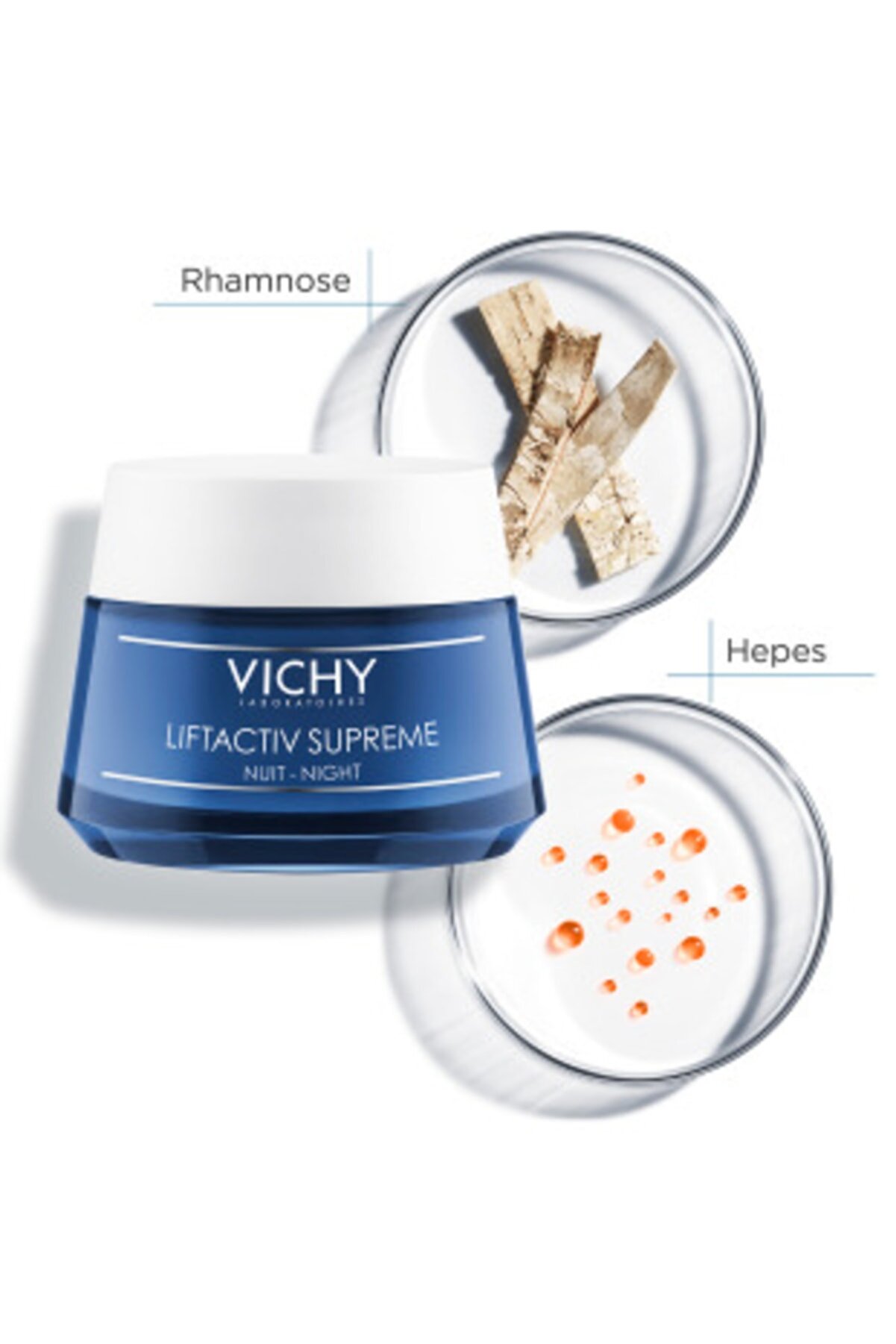 کرم ضد چروک شب و سفت کننده پوست Liftactiv Night  ویشی Vichy