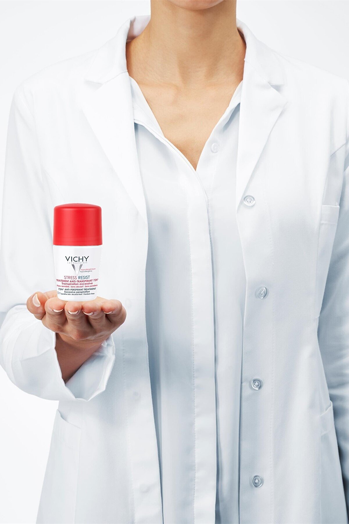 رول کنترل تعریق ۷۲ ساعته ضد استرس حجم ۵۰ میلی لیتر ویشی Vichy