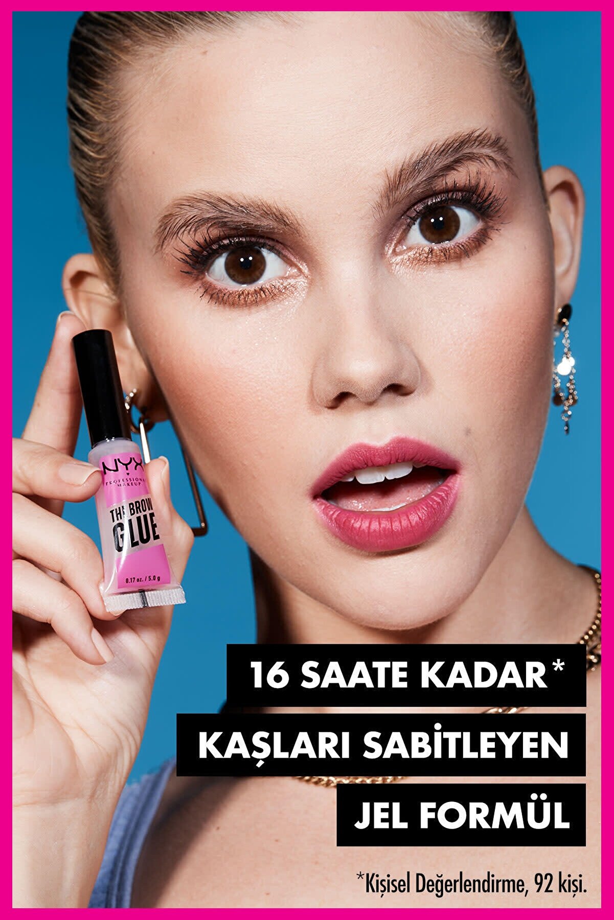 چسب ابرو شفاف The Brow Glue Instant Brow Styler حجم 5 میل نیکس NYX