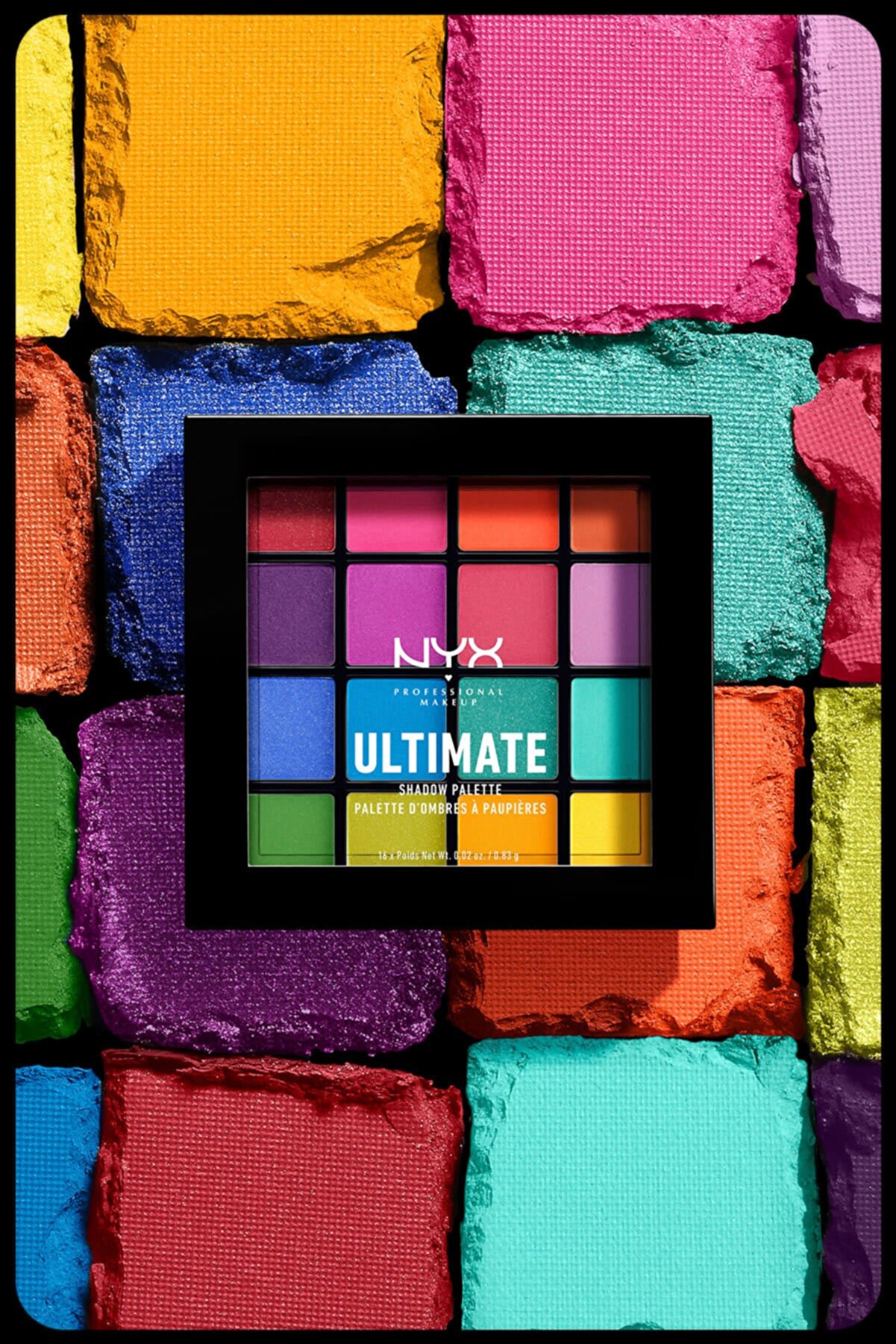 پالت سایه چشم Ultimate Shadow Pallette مدل حجم 0.83 میل نیکس NYX
