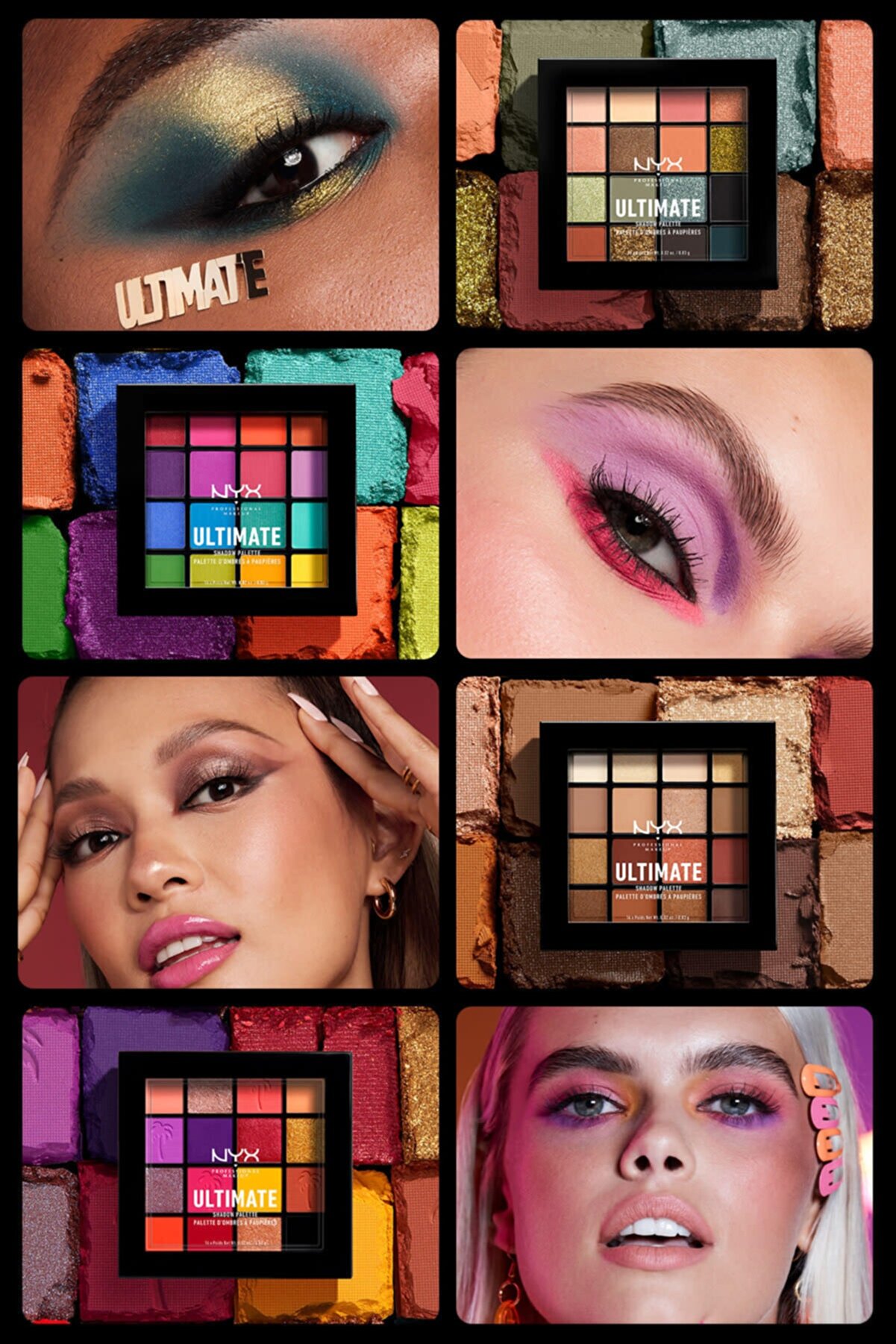 پالت سایه چشم Ultimate Shadow Pallette مدل حجم 0.83 میل نیکس NYX