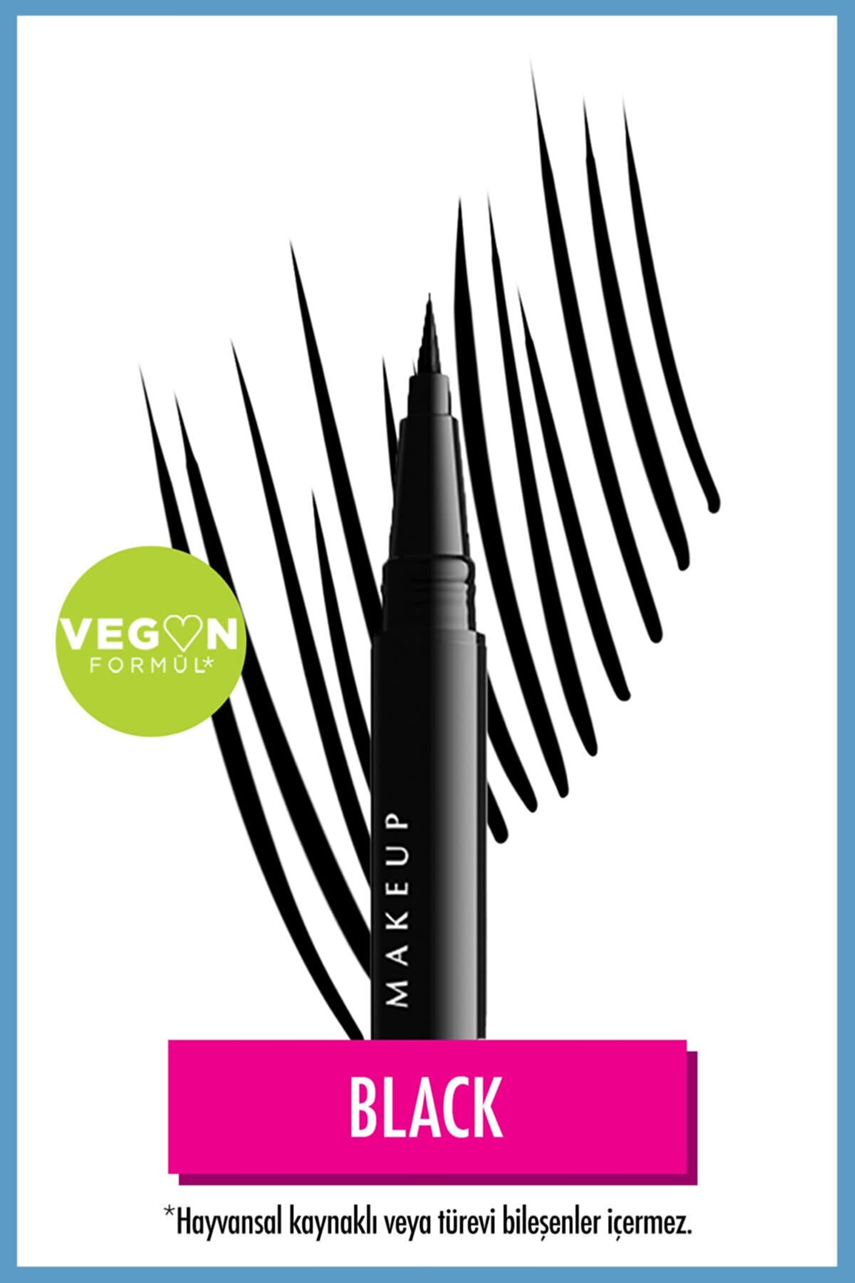 قلم هاشور ابرو Lift &amp; Snatch Eyebrow Tint Pen رنگ 10-black حجم 1 میل نیکس NYX