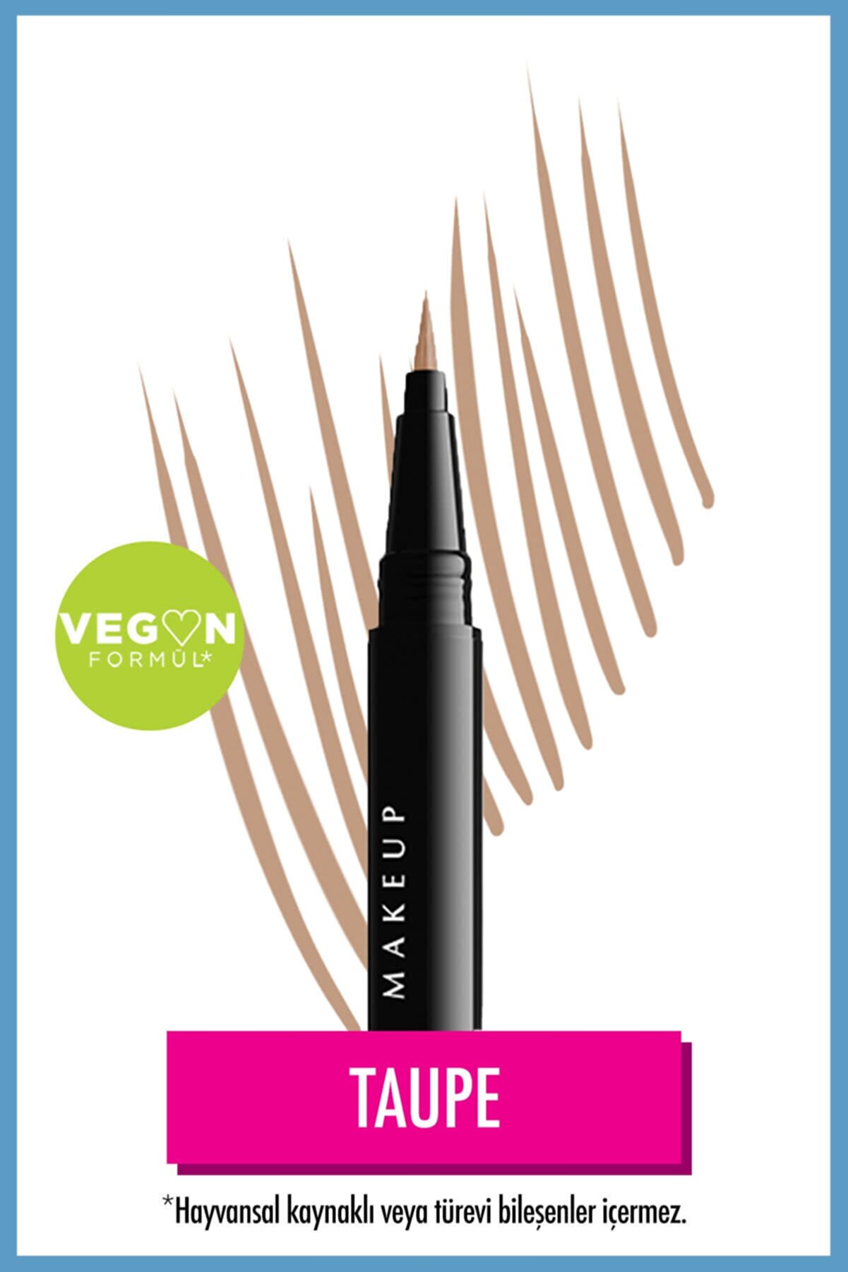 قلم هاشور ابرو Lift &amp; Snatch Eyebrow Tint Pen رنگ 03-Taupe حجم 1 میل نیکس NYX