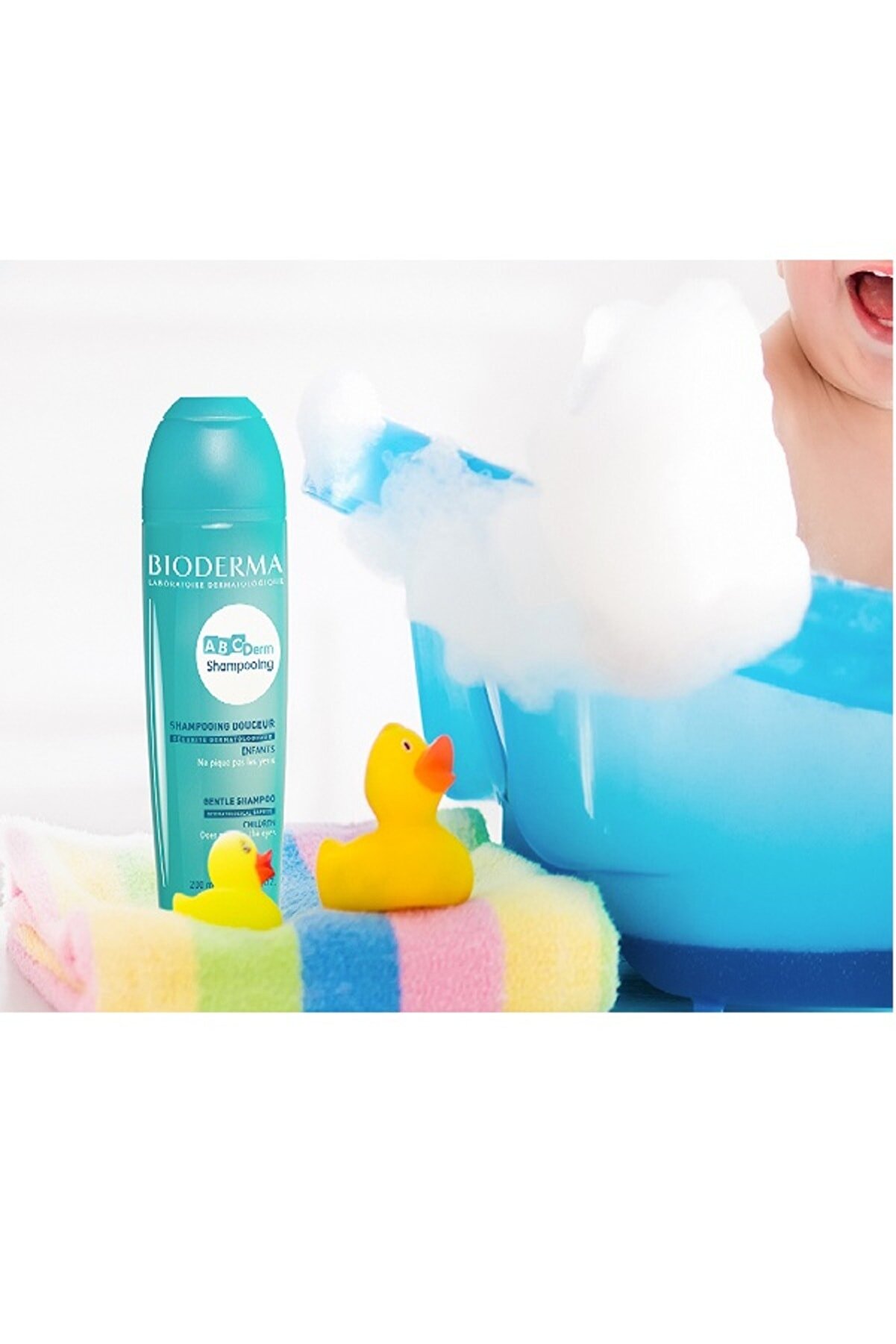 شامپو کودک مدل ABDerm با حجم 200 میل بایودرما Bioderma