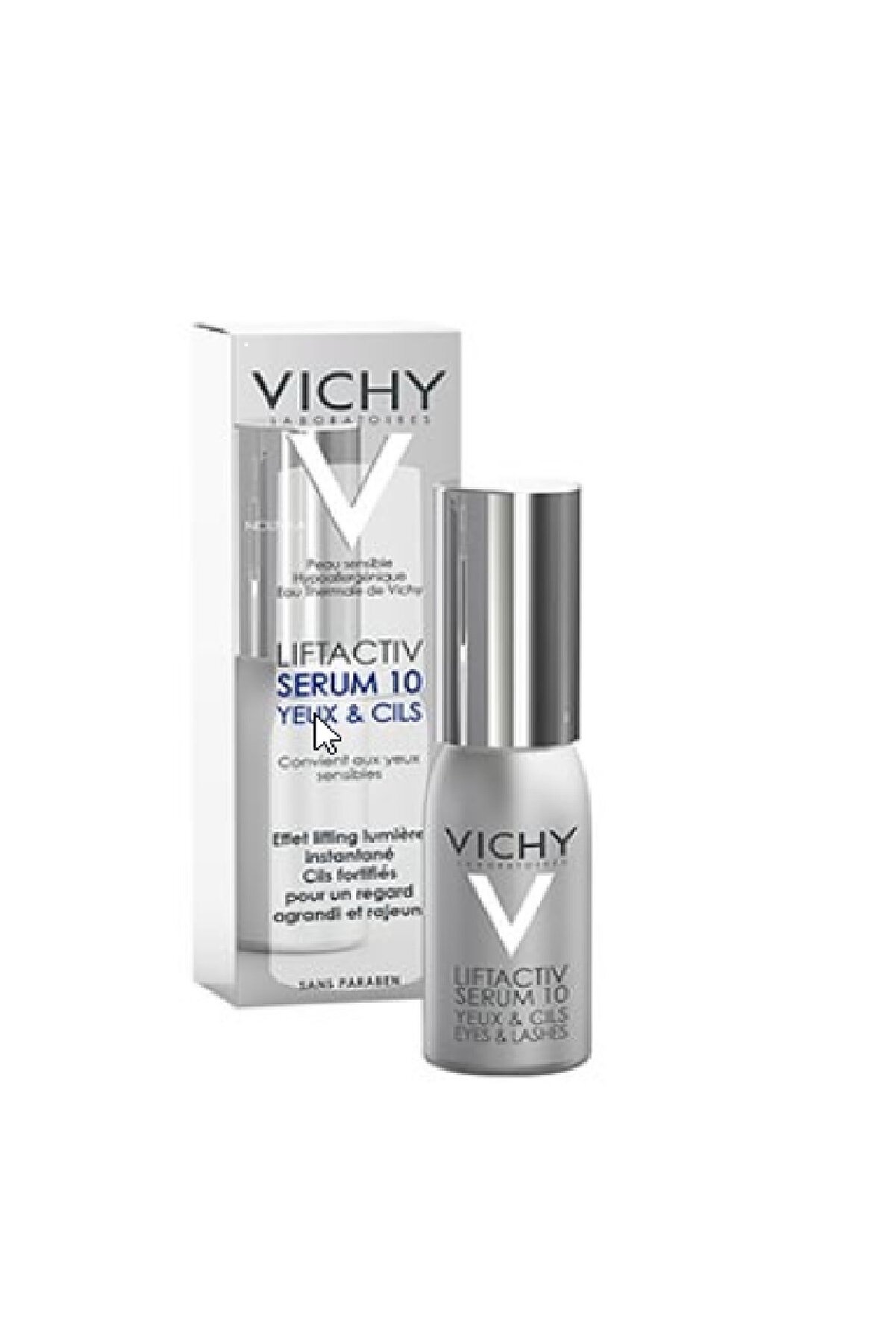 سرم 10 ضد چروک دور چشم و تقویت مژه  ویشی Vichy