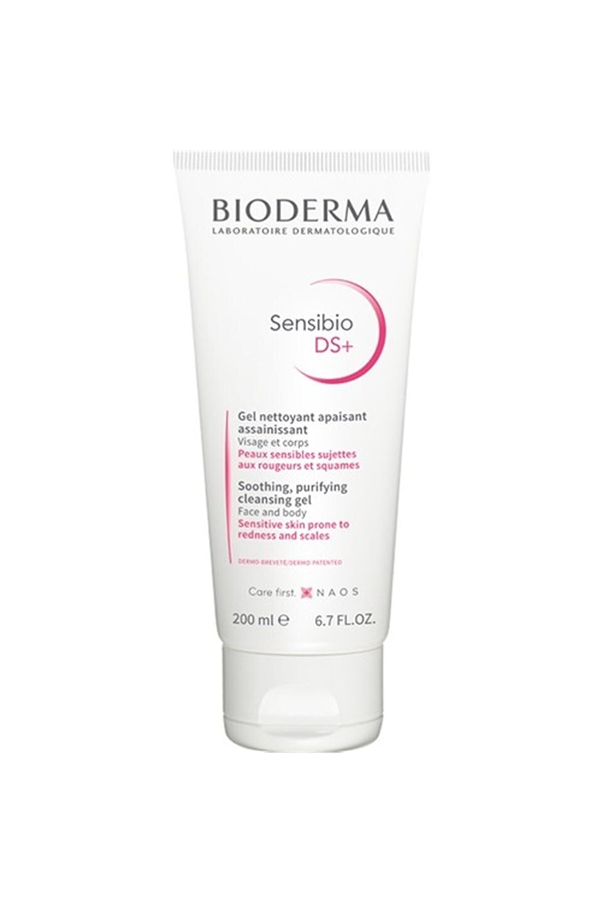 فومینگ ژل شستشو مدل +Sensibio DS با حجم 200 میل بایودرما Bioderma