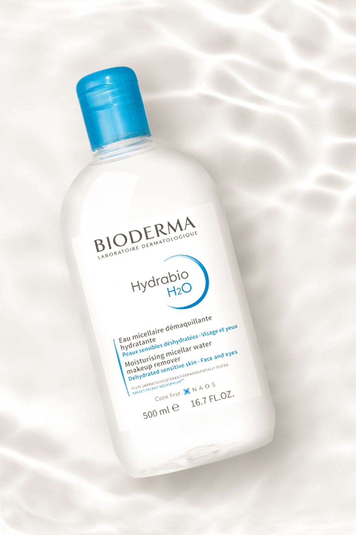 محلول پاک کننده آرایش آبرسان پوست با حجم 250 میل بایودرما Bioderma