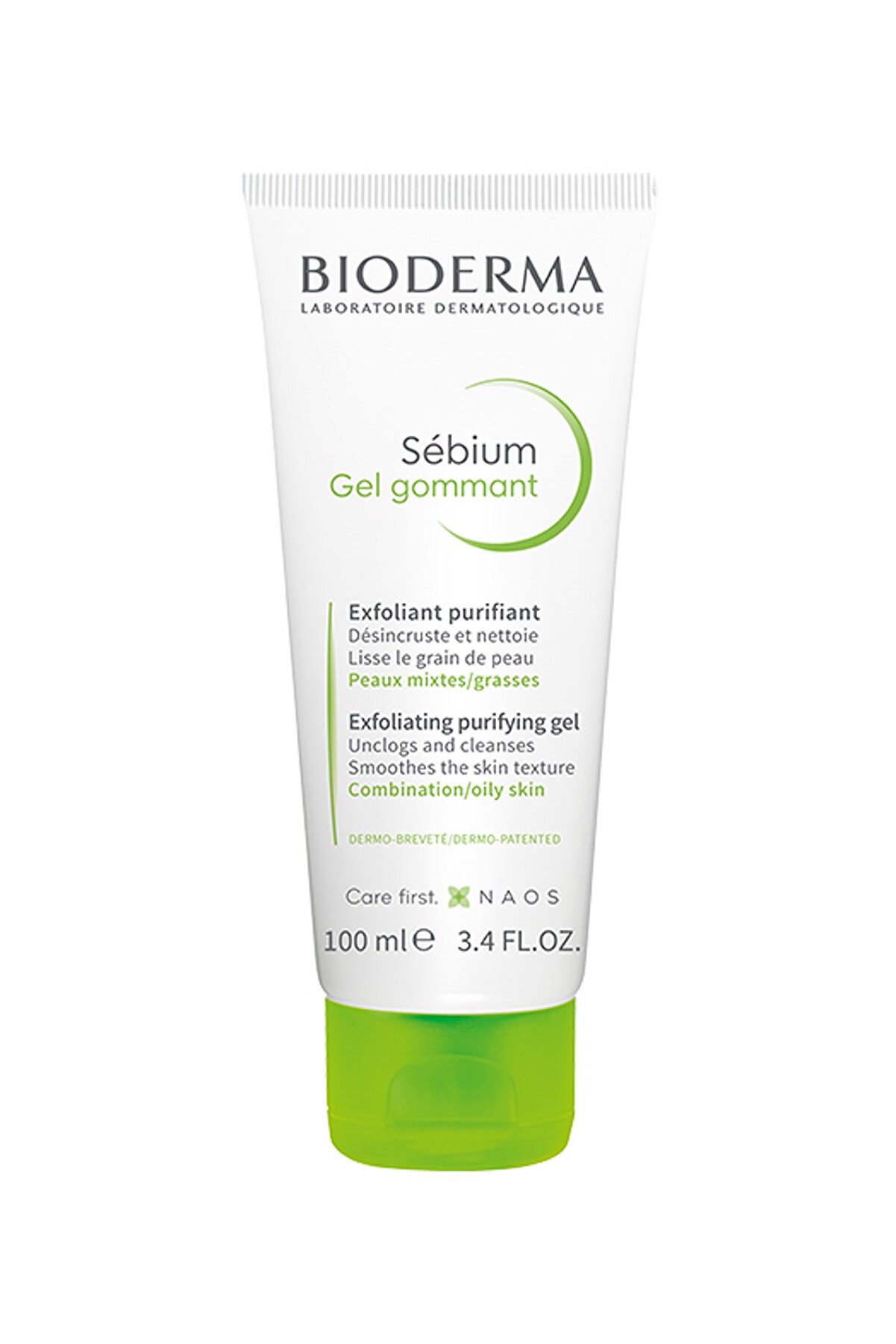 ژل لایه بردار پوست چرب با حجم 100 میل بایودرما Bioderma
