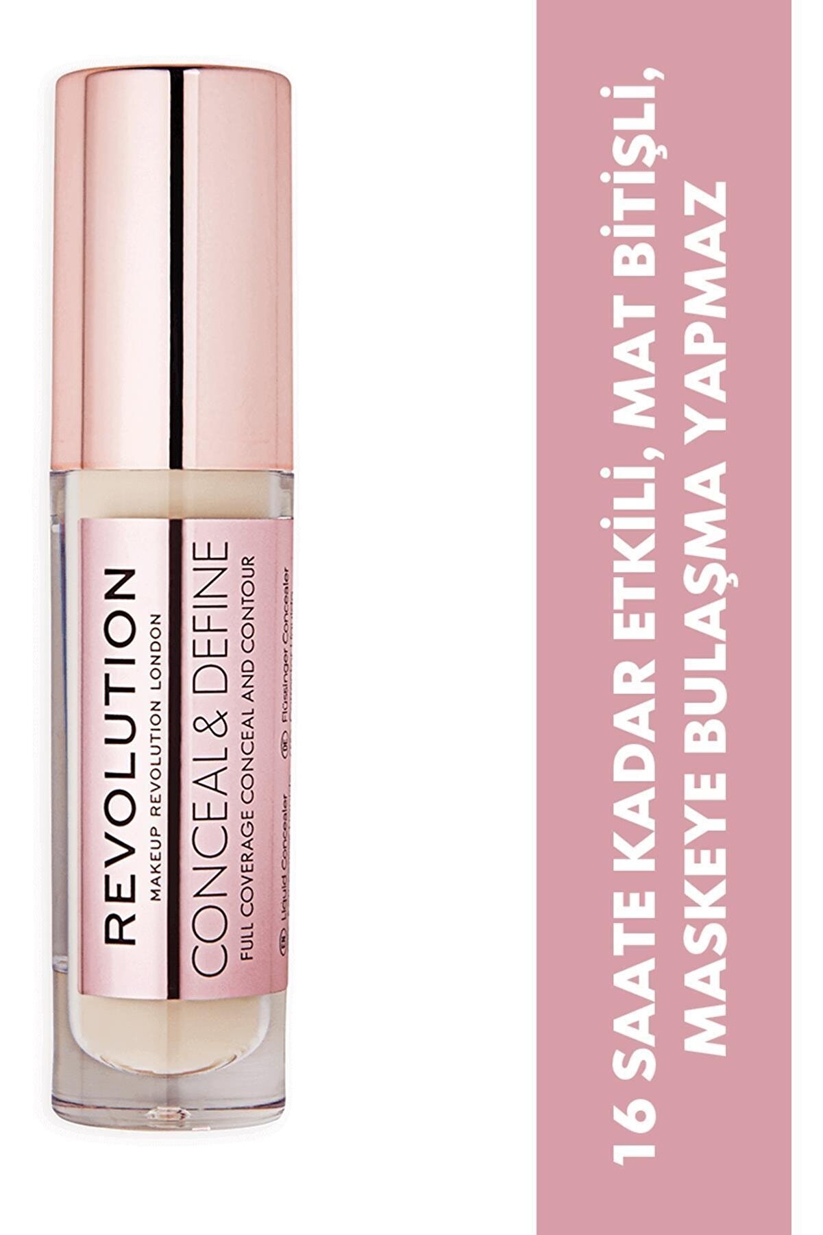 کانسیلر کرمی Concealer شماره C2 رنگ صورتی  رولوشن Revolution