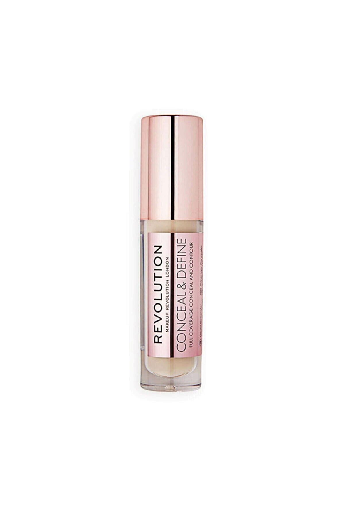 کانسیلر مایع Concealer شماره C4 رنگ بژ رولوشن Revolution