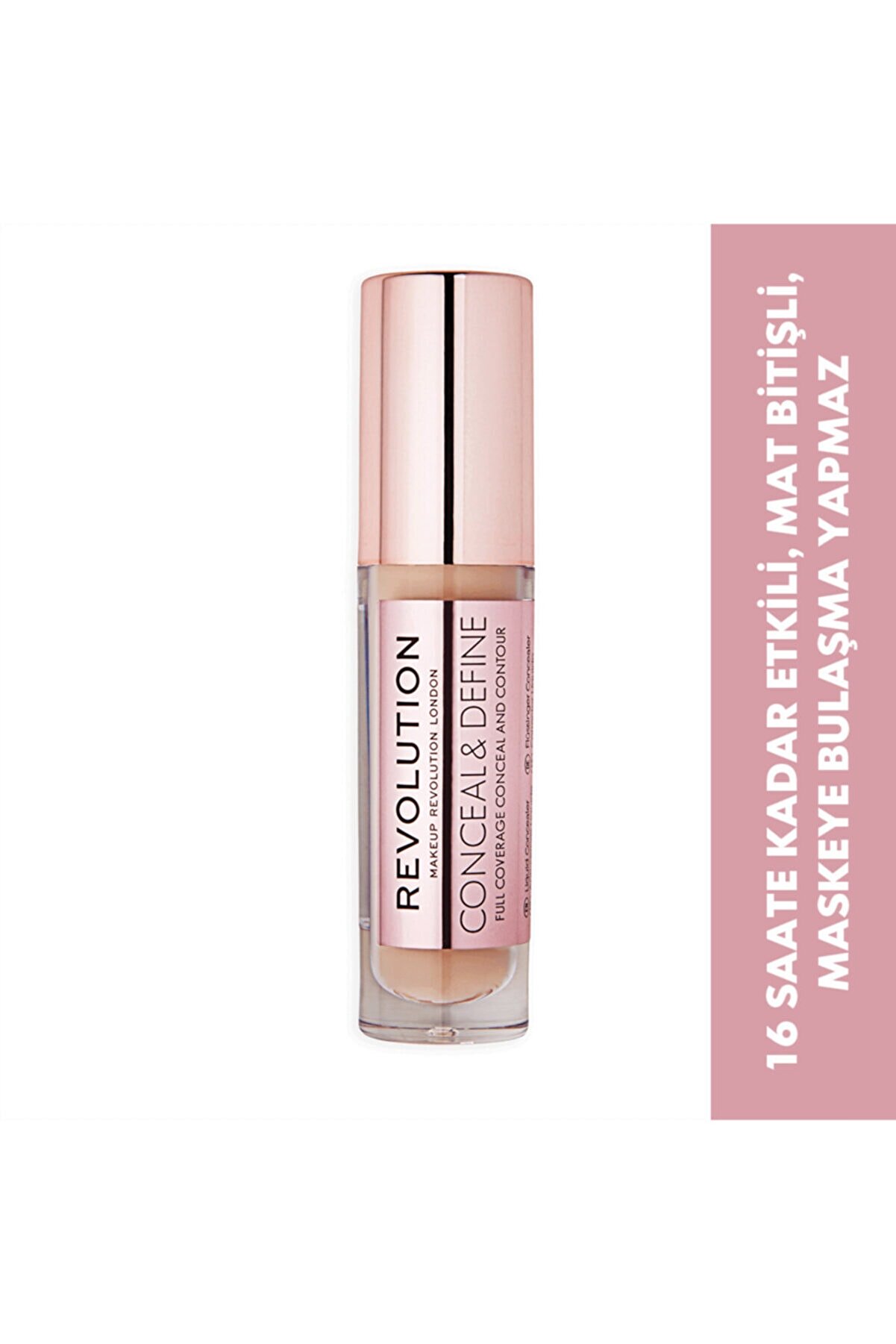 کانسیلر مایع Define Concealer شماره C10 رنگ بژ رولوشن Revolution