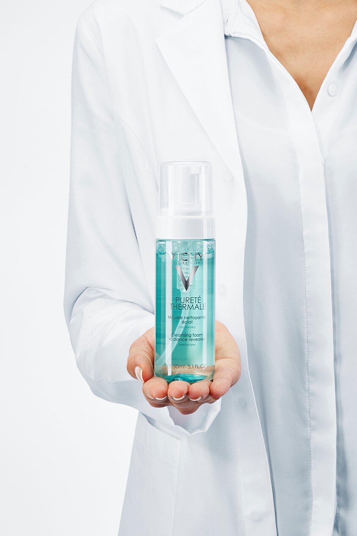 کرم فومی پاک کننده پوست مدل Purete Thermale  ویشی Vichy