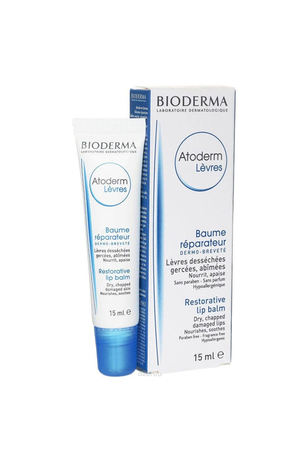 بالم لب مدل  Atoderm با حجم 15 میل بایودرما Bioderma