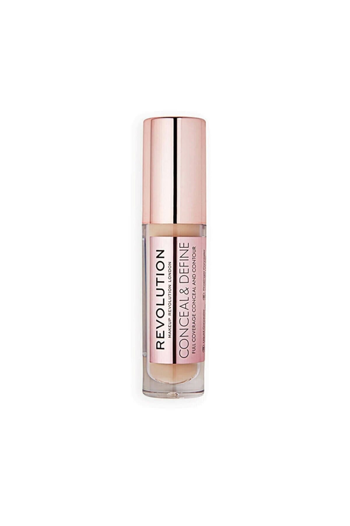 کانسیلر مایع Define Concealer شماره C8 رنگ بژ رولوشن Revolution