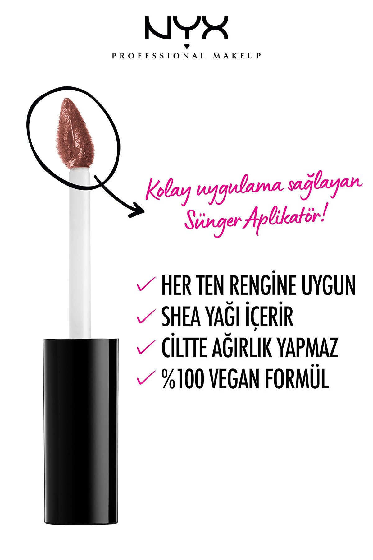 رژگونه مایع سویید چک Sweet Cheeks Soft Cheek Tint مدل Nude 'Tude حجم 12 میل نیکس NYX