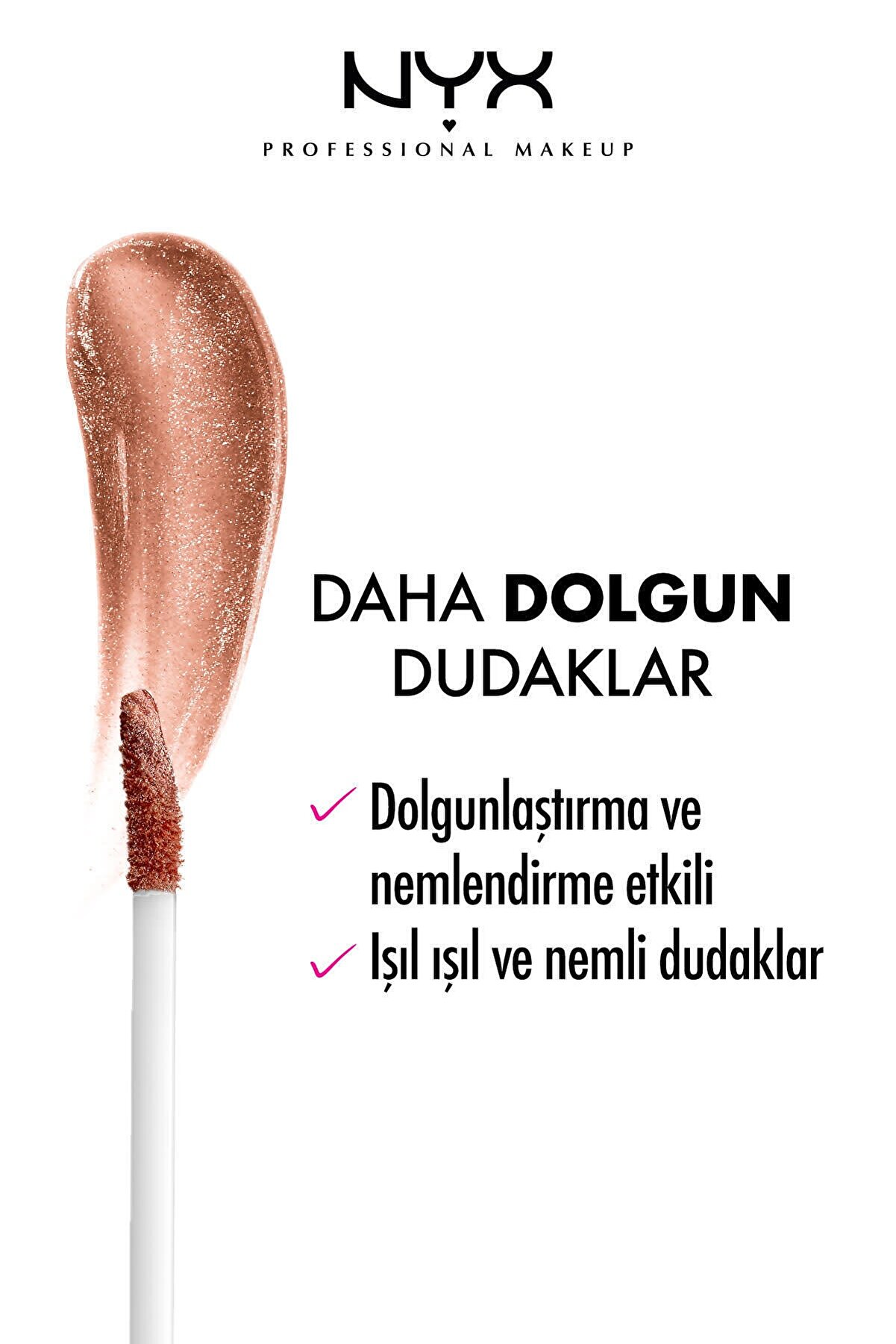 لیپ گلاس فیلر اینستینکت Filler Instinct Plumping Lip Polish مدل sparkling please نیکس NYX