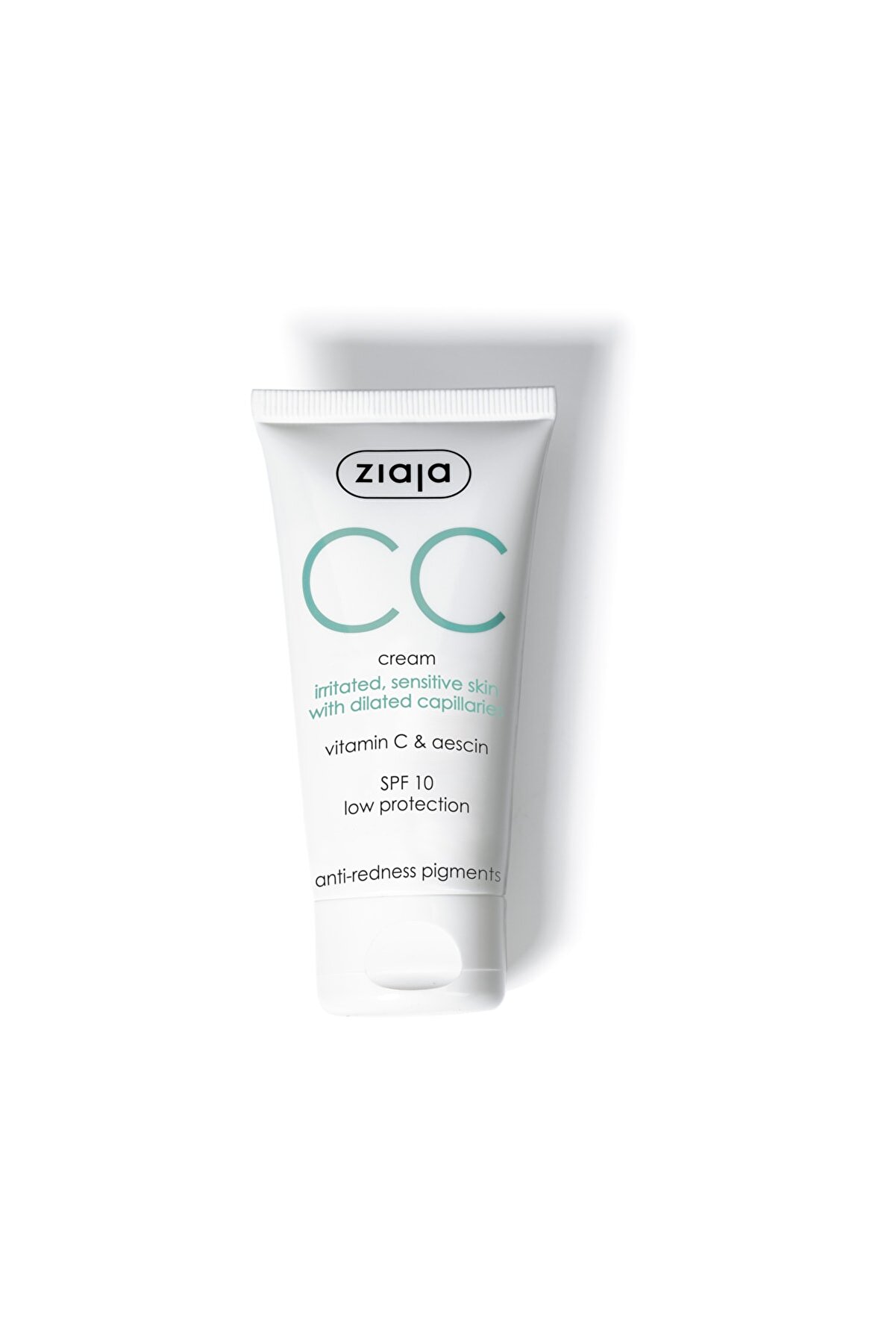 سی سی کرم پوست های حساس با SPF15 با حجم 50 میل زیاجا Ziaja