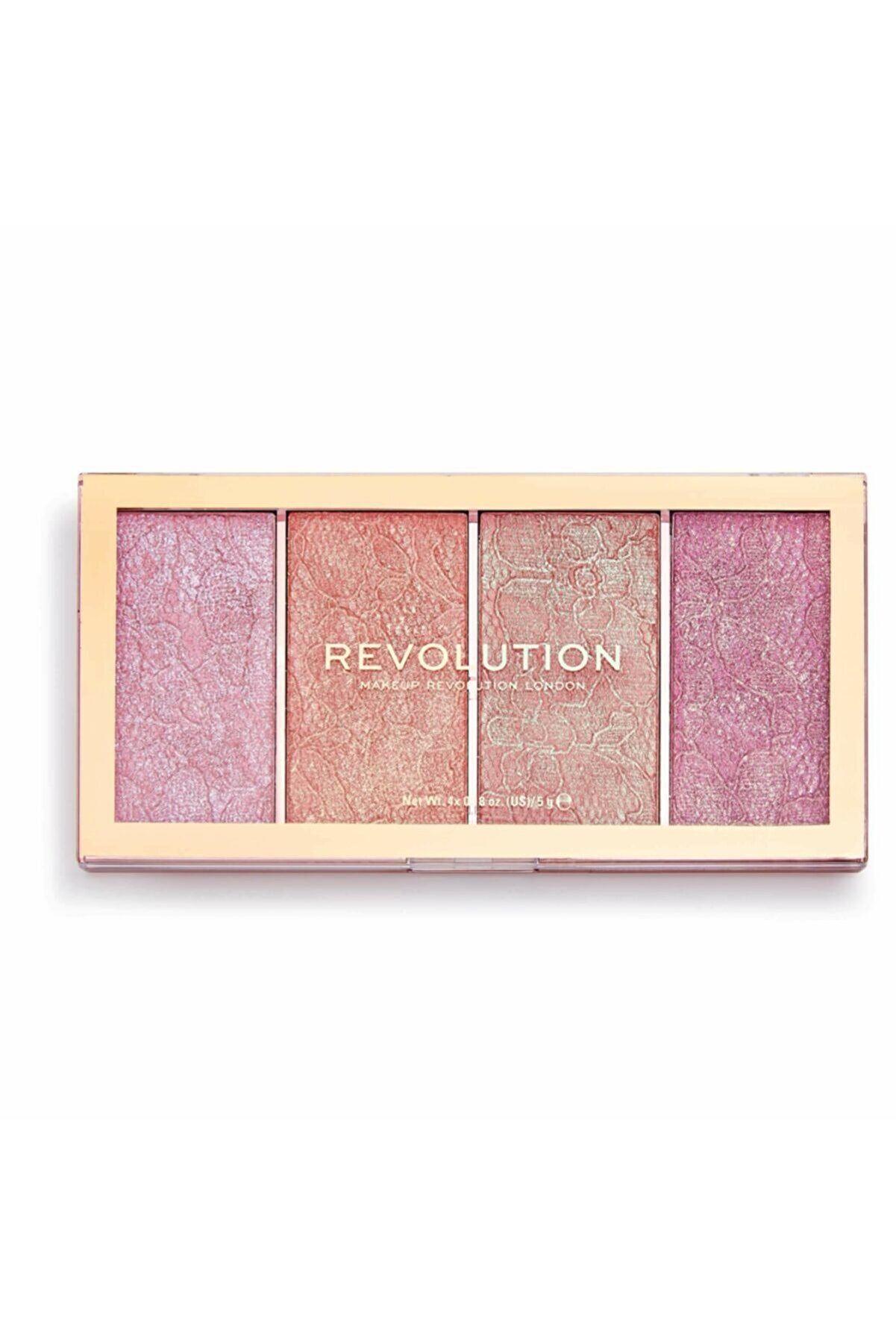 پالت رژگونه 4 عددی Vintage Lace Blush  رولوشن Revolution