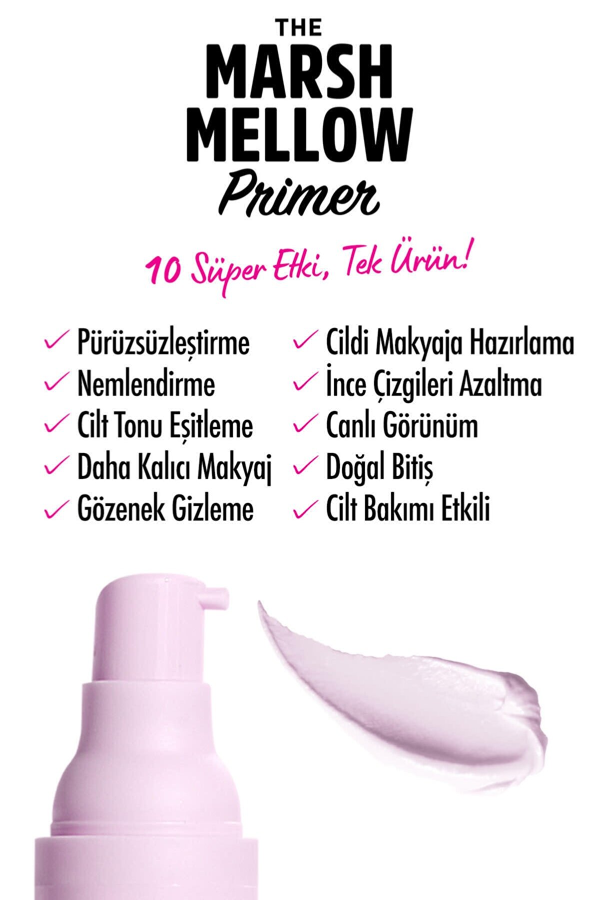 پرایمر تسکین دهنده مارشملو Marshmellow Soothing Primer حجم 8 میل نیکس NYX